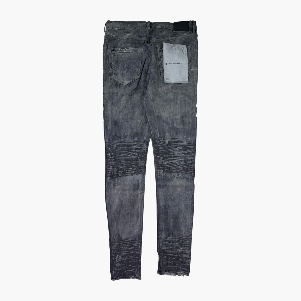 Purple Brand Wax Paint Splatter Denim Jeans