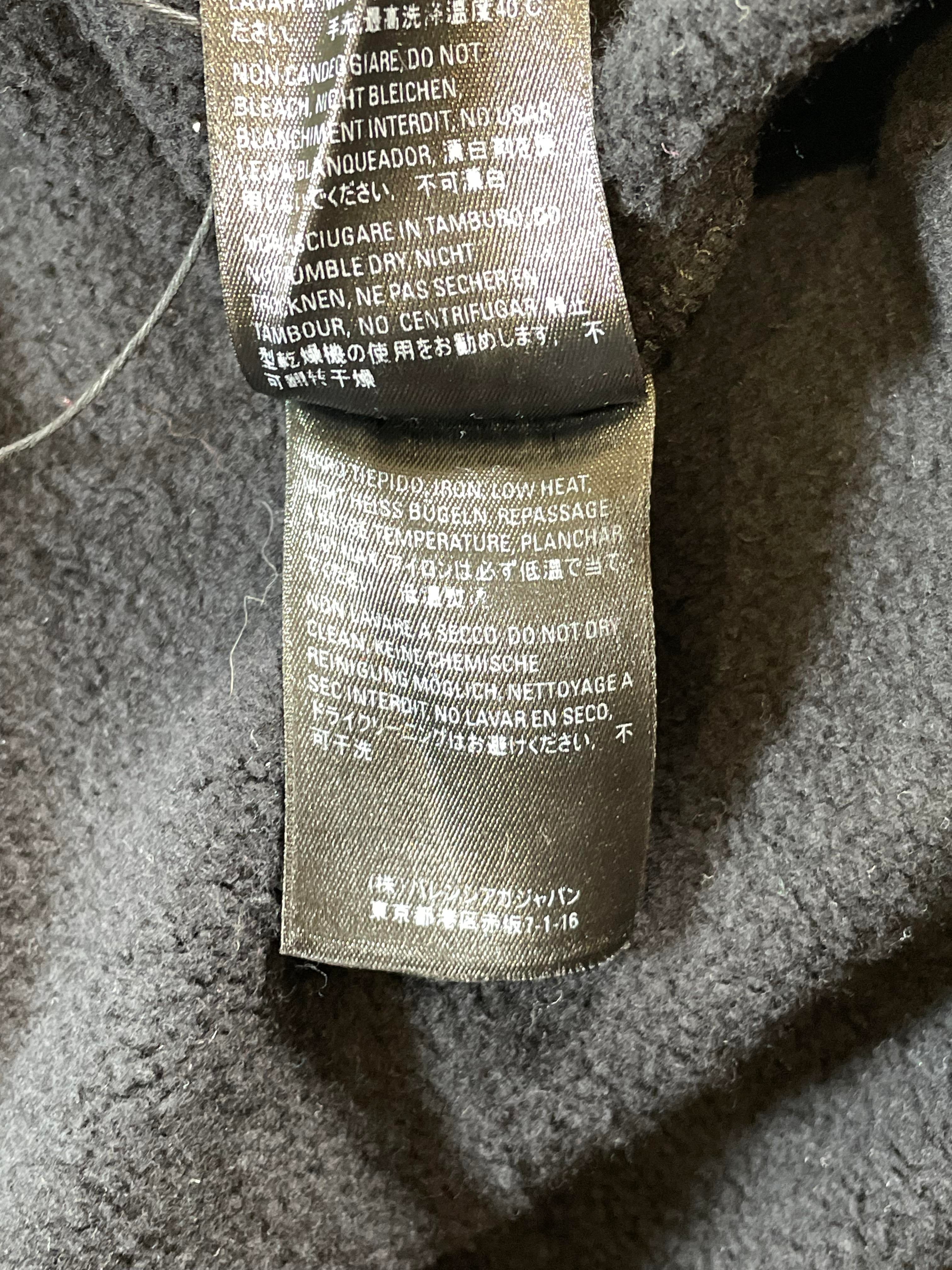 Balenciaga Speed Hunters Black Zip Up