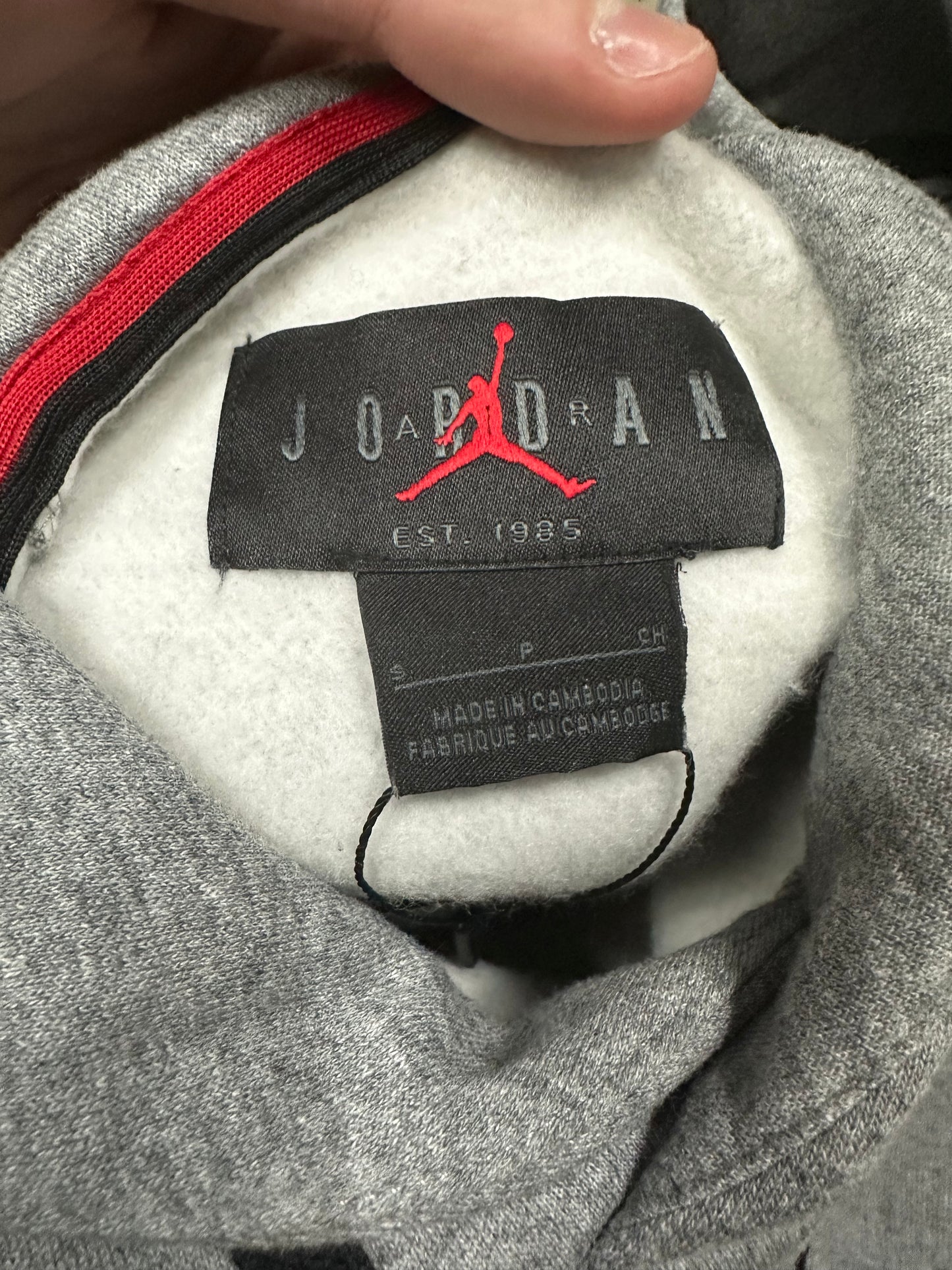 Jordan SweatSuit Wolf Grey Small Used