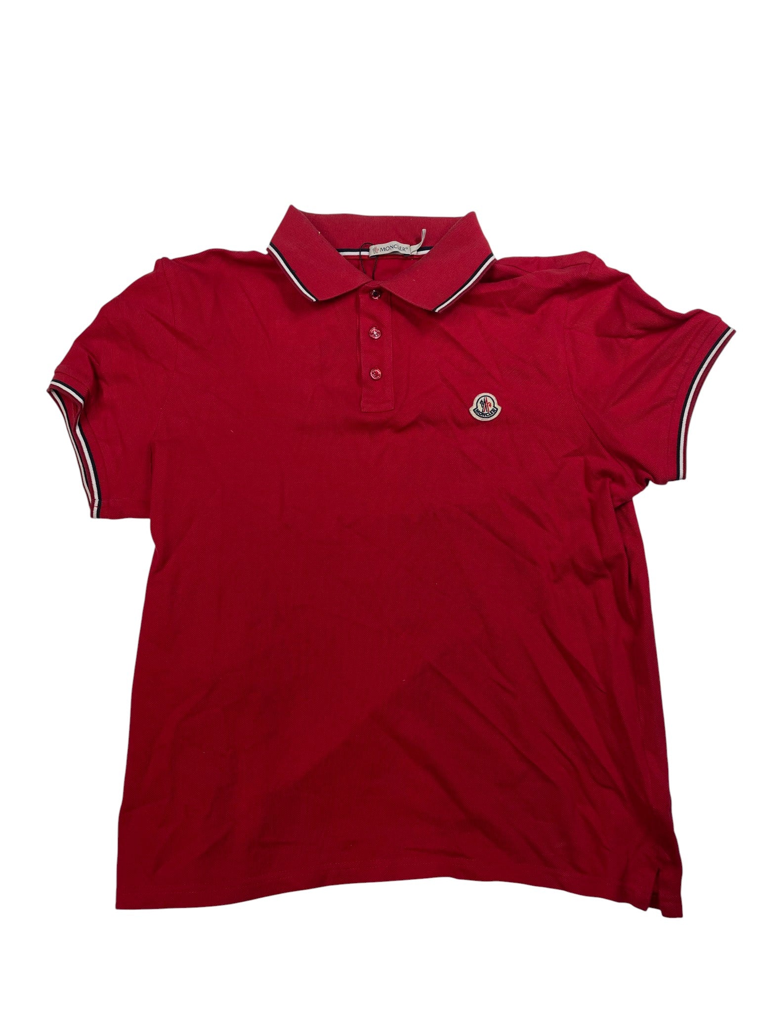 Moncler Red Polo