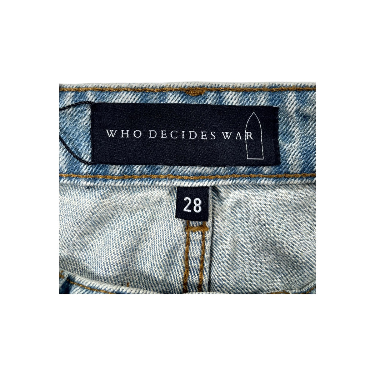 Who Decides War Pastel Light Wash & Multicolor Jeans