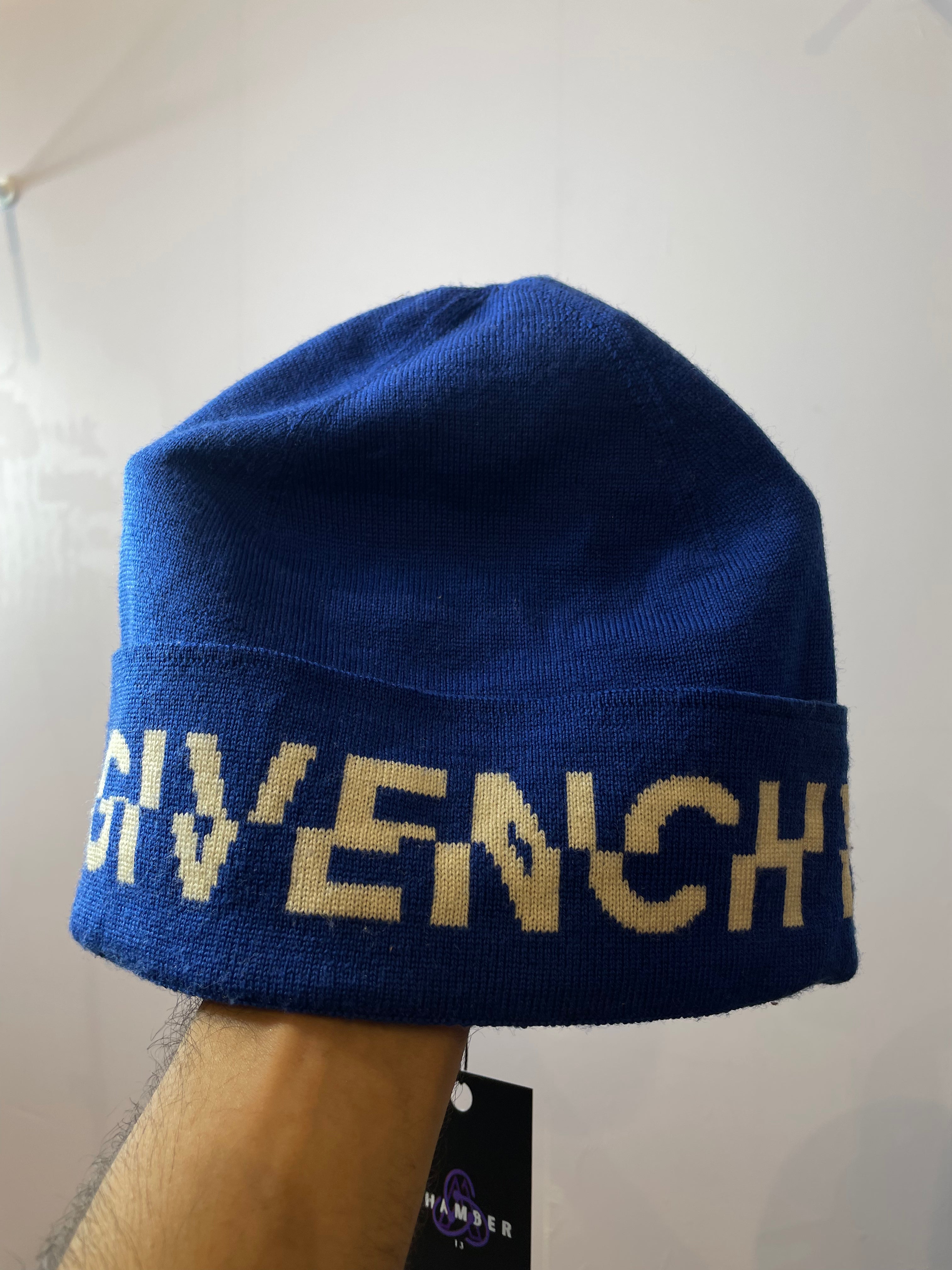 Givenchy Blue & White Beanie