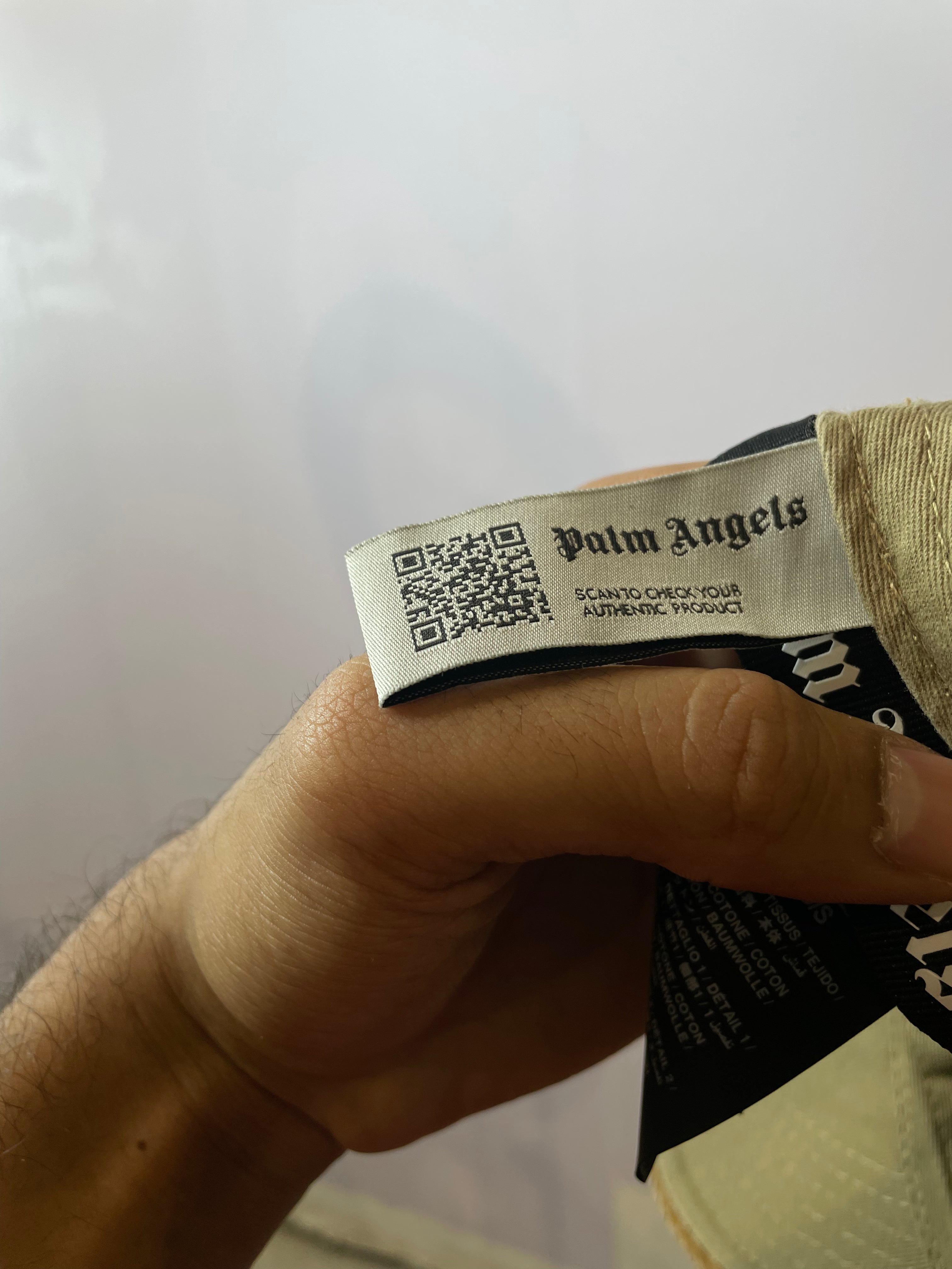 Palm Angels Corduroy Tan Cap