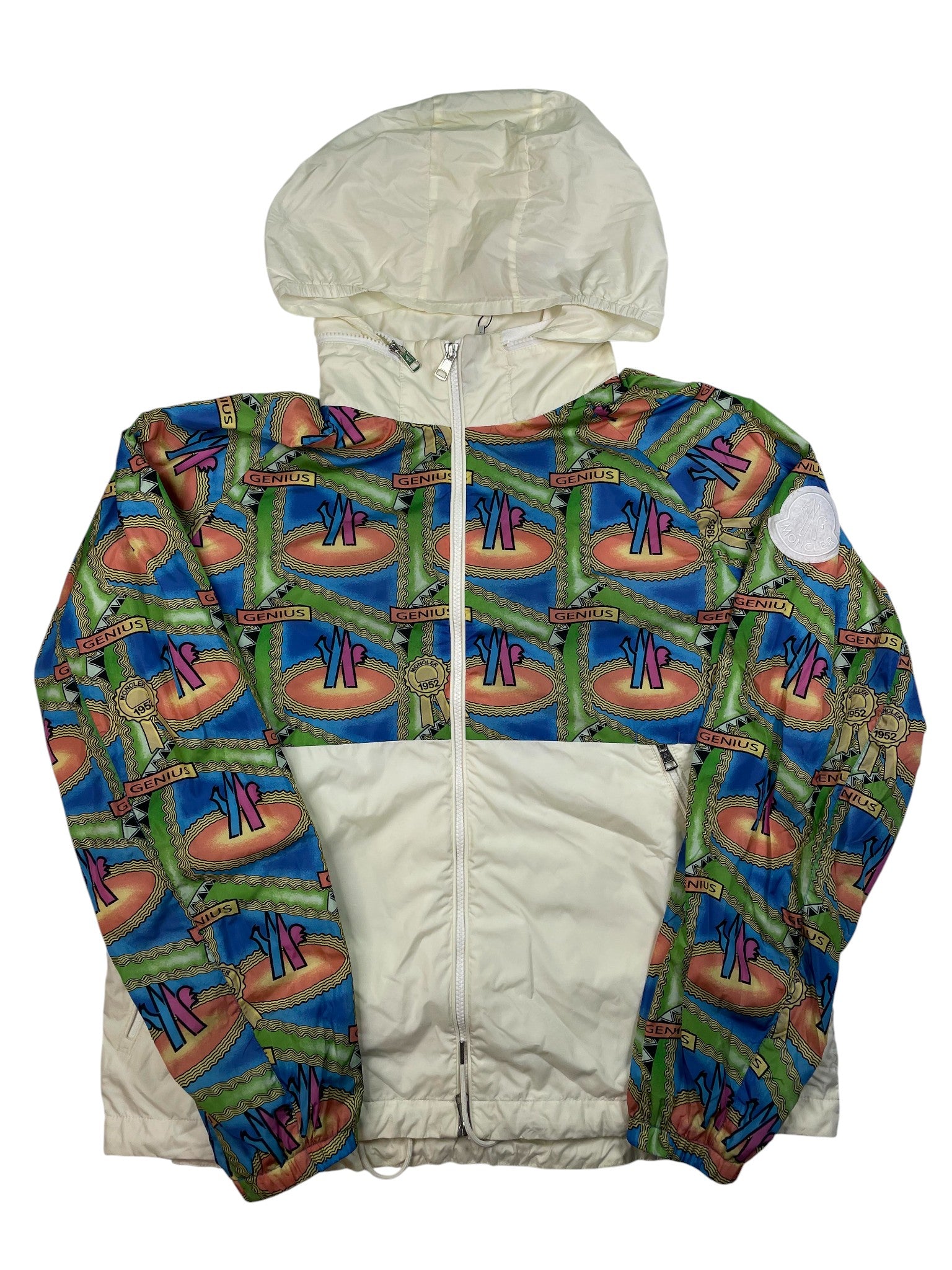 Moncler Genius Multi Cream Windbreaker Jacket
