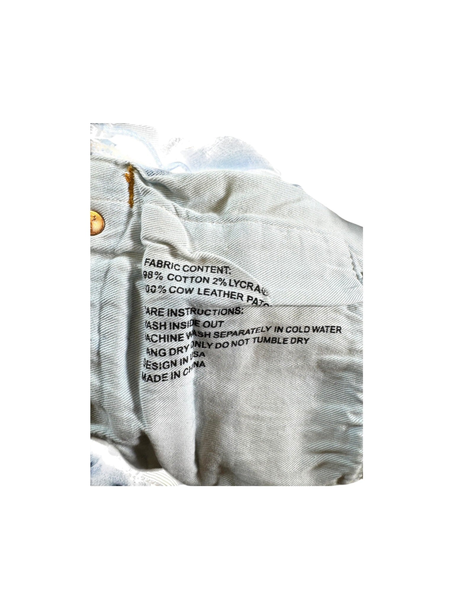 Purple Brand Distressed Light Wash Jeans