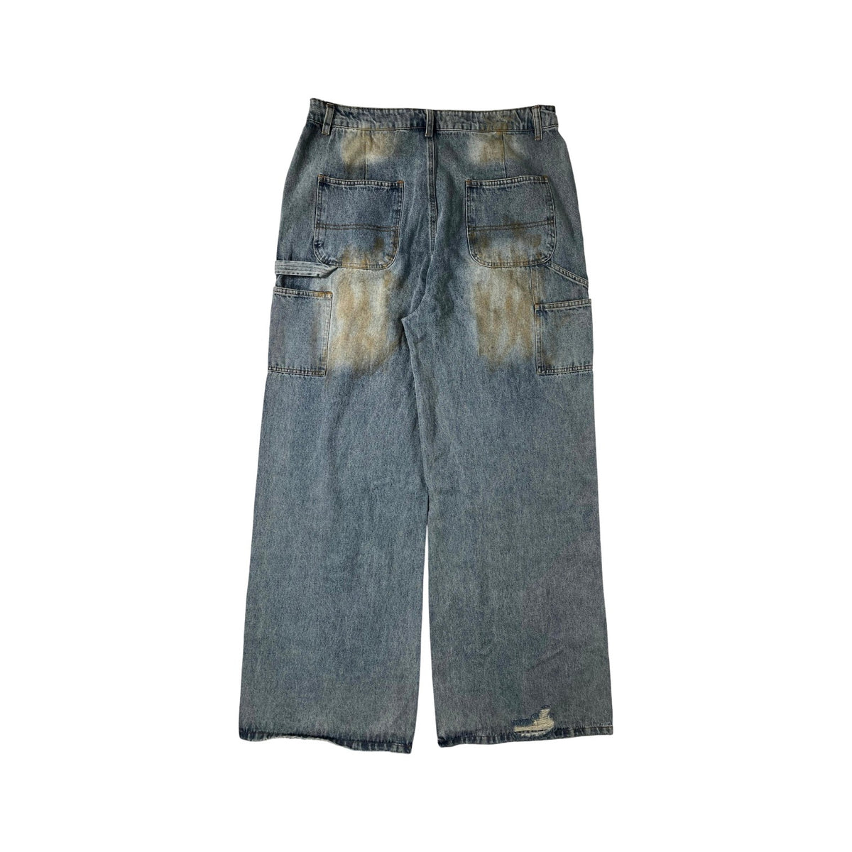 Vale Indigo Collage Painter Light Wash & Multicolor Jeans