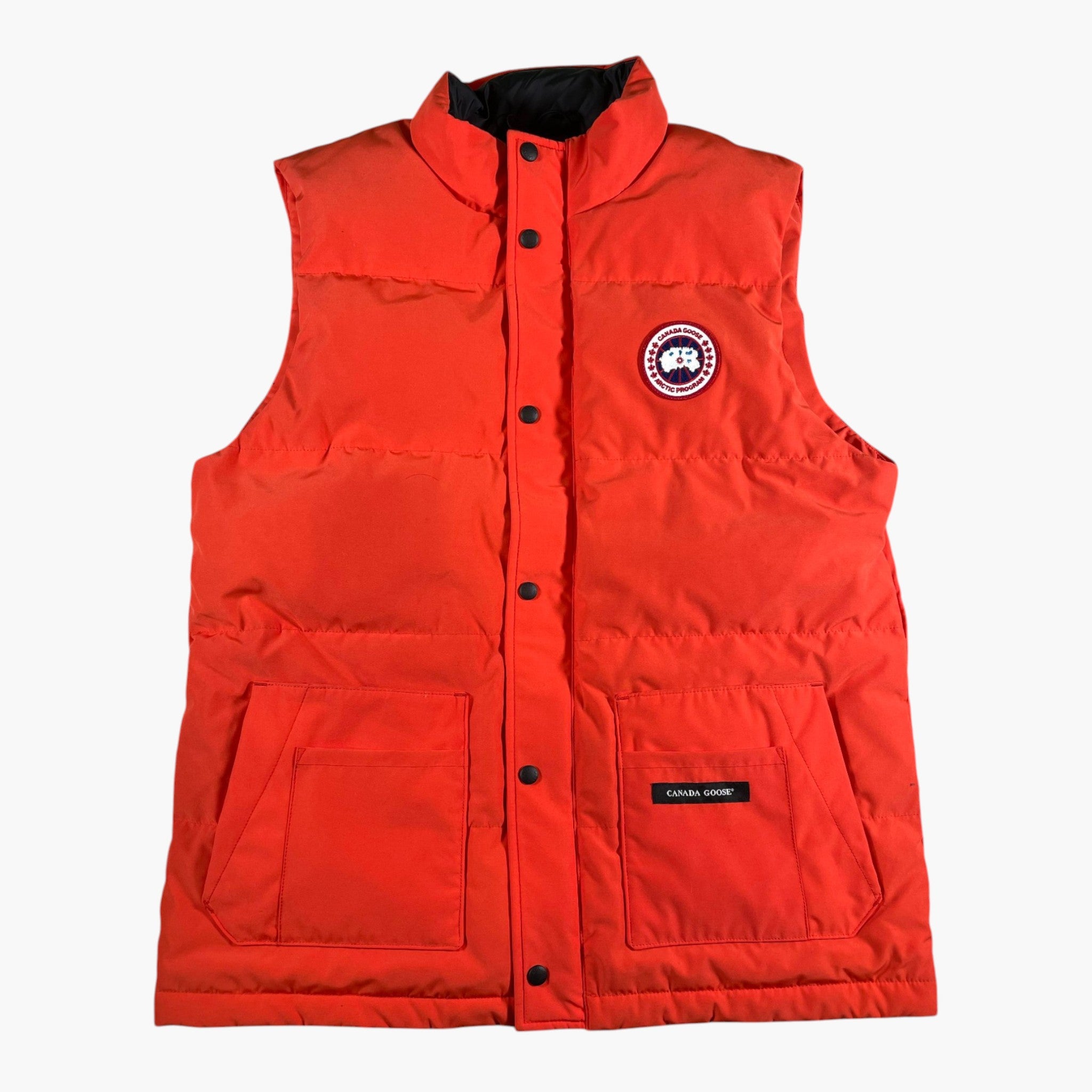 Canada Goose Orange Puffer Jacket