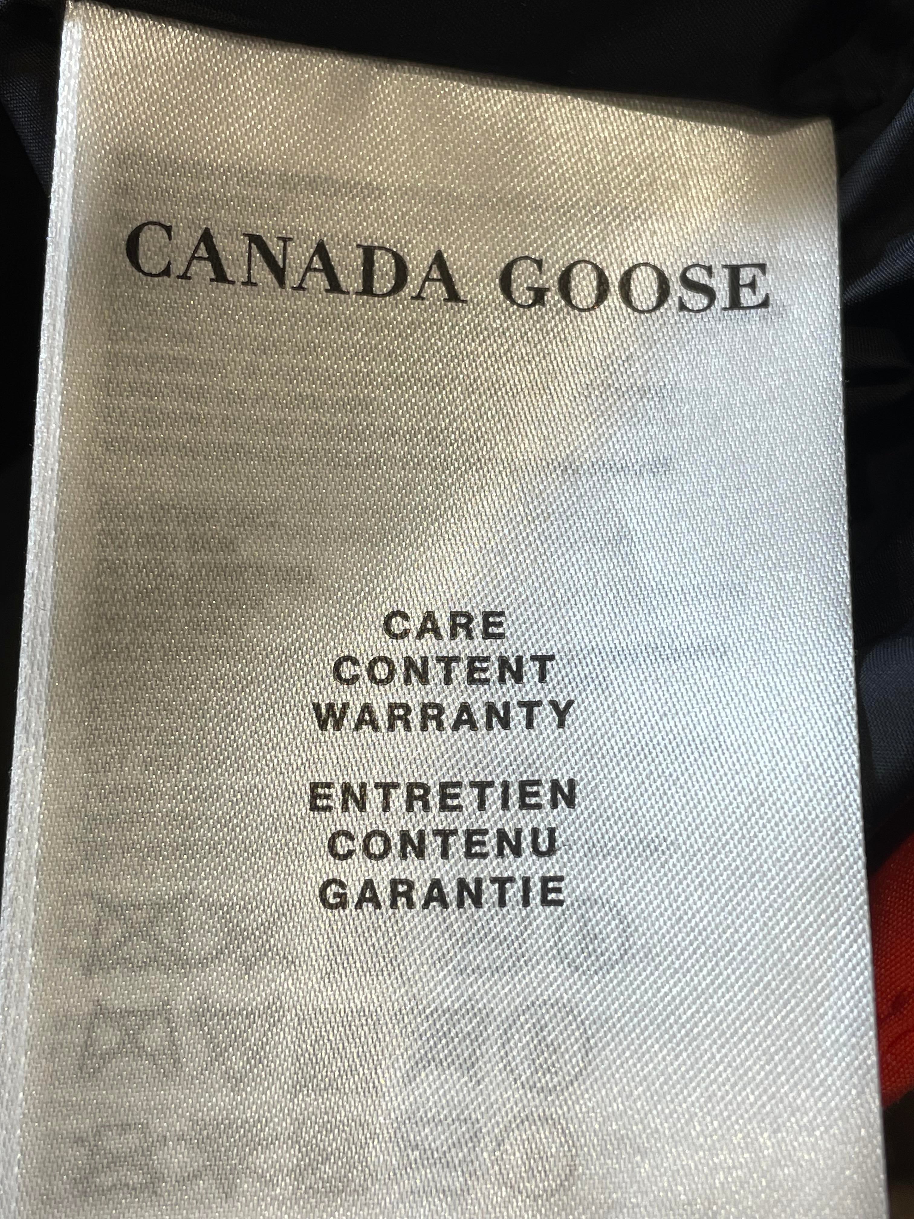 Canada Goose Orange Puffer Jacket
