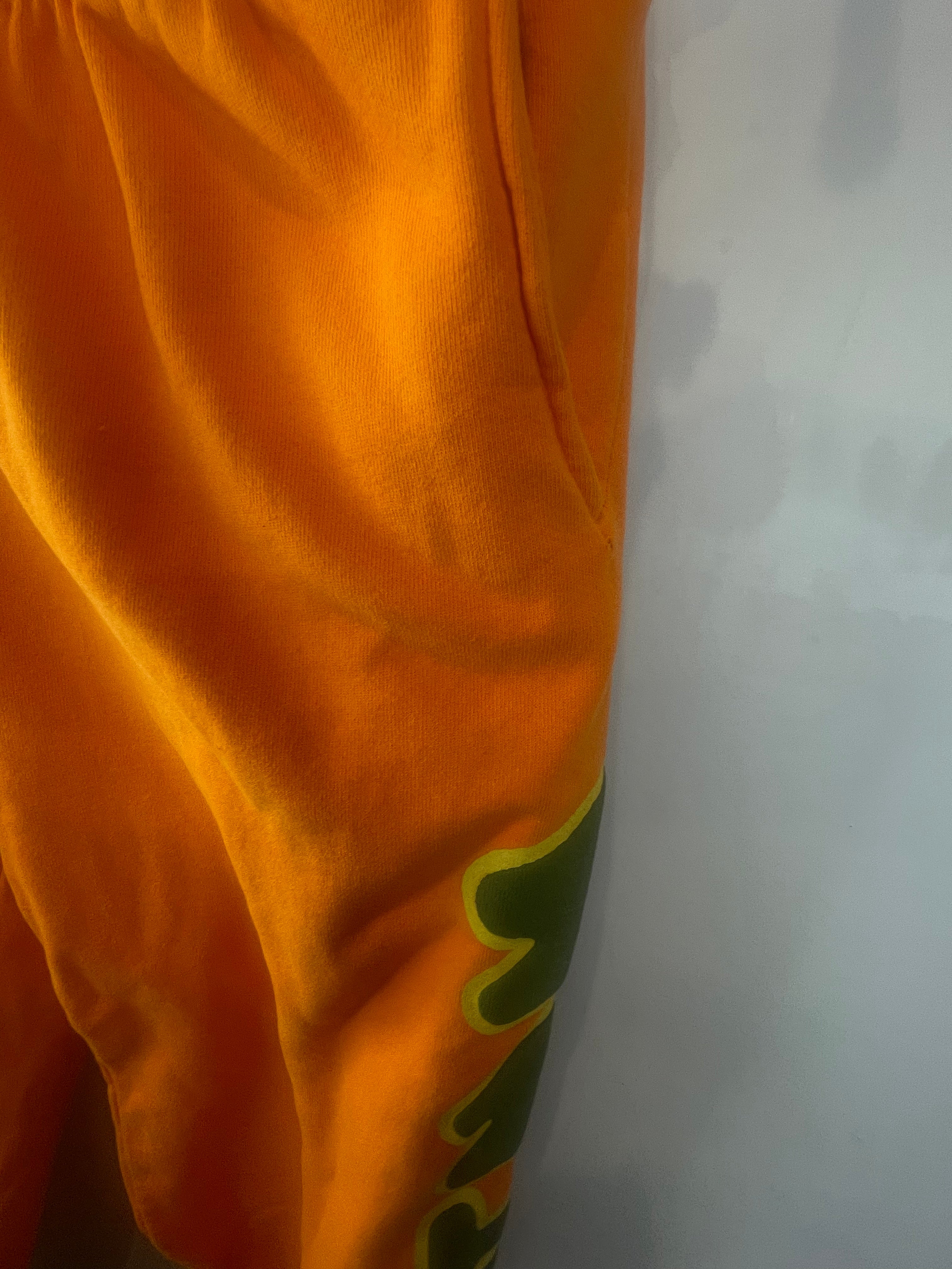 Sp5der Orange Beluga Sweatpants