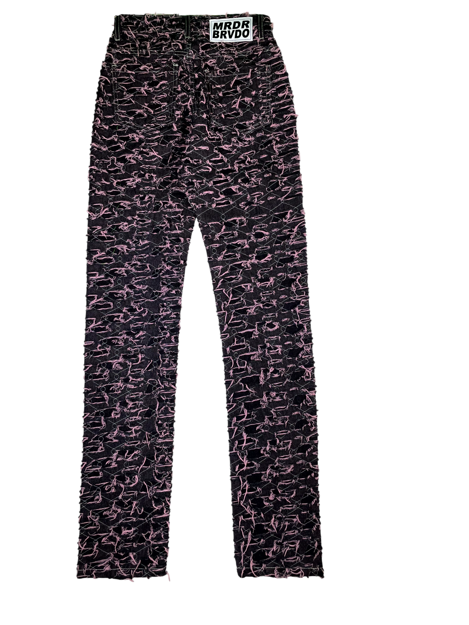 Who Decides War Distrss Husk Black Jeans