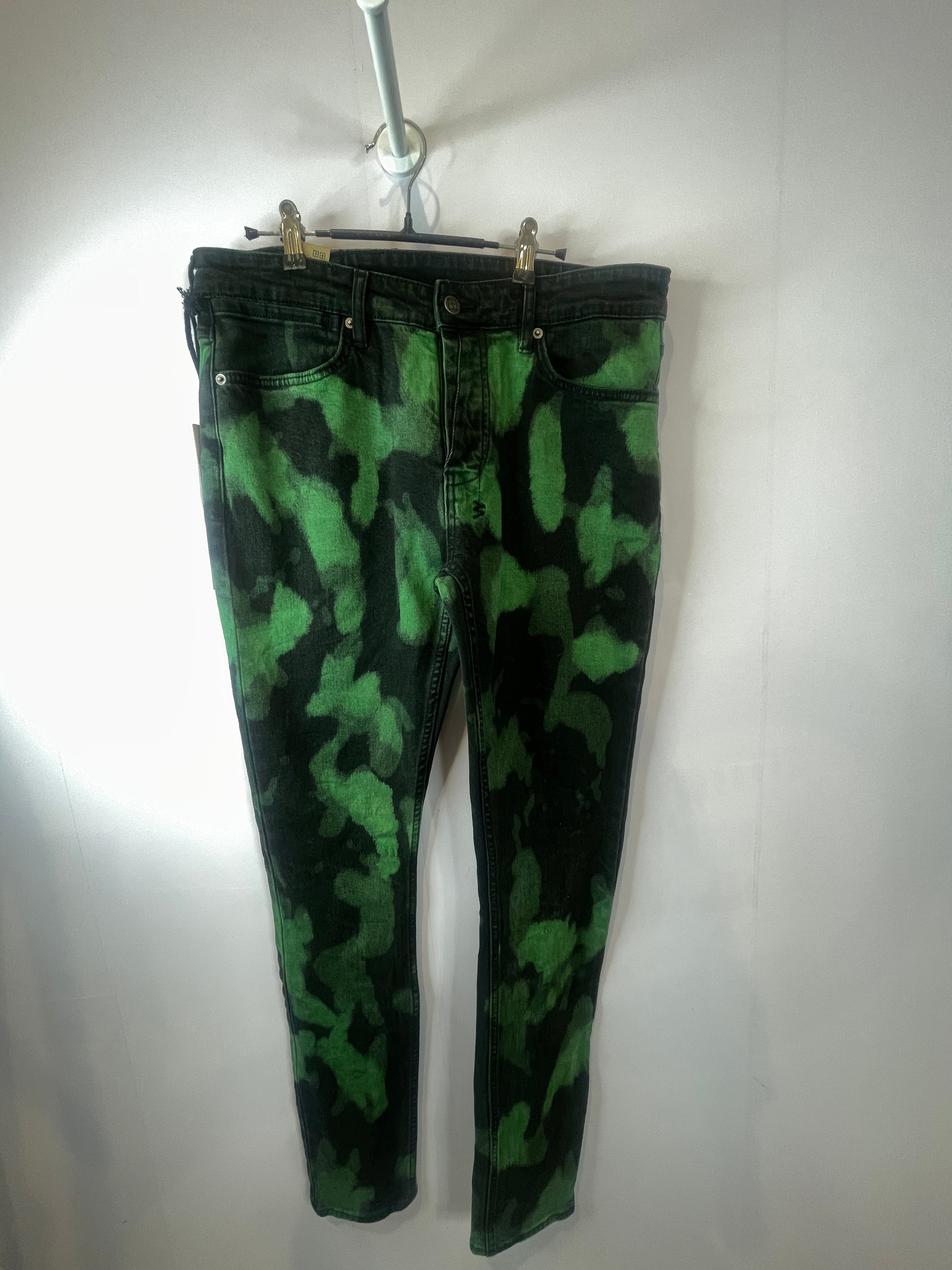 Ksubi Black & Green Jeans