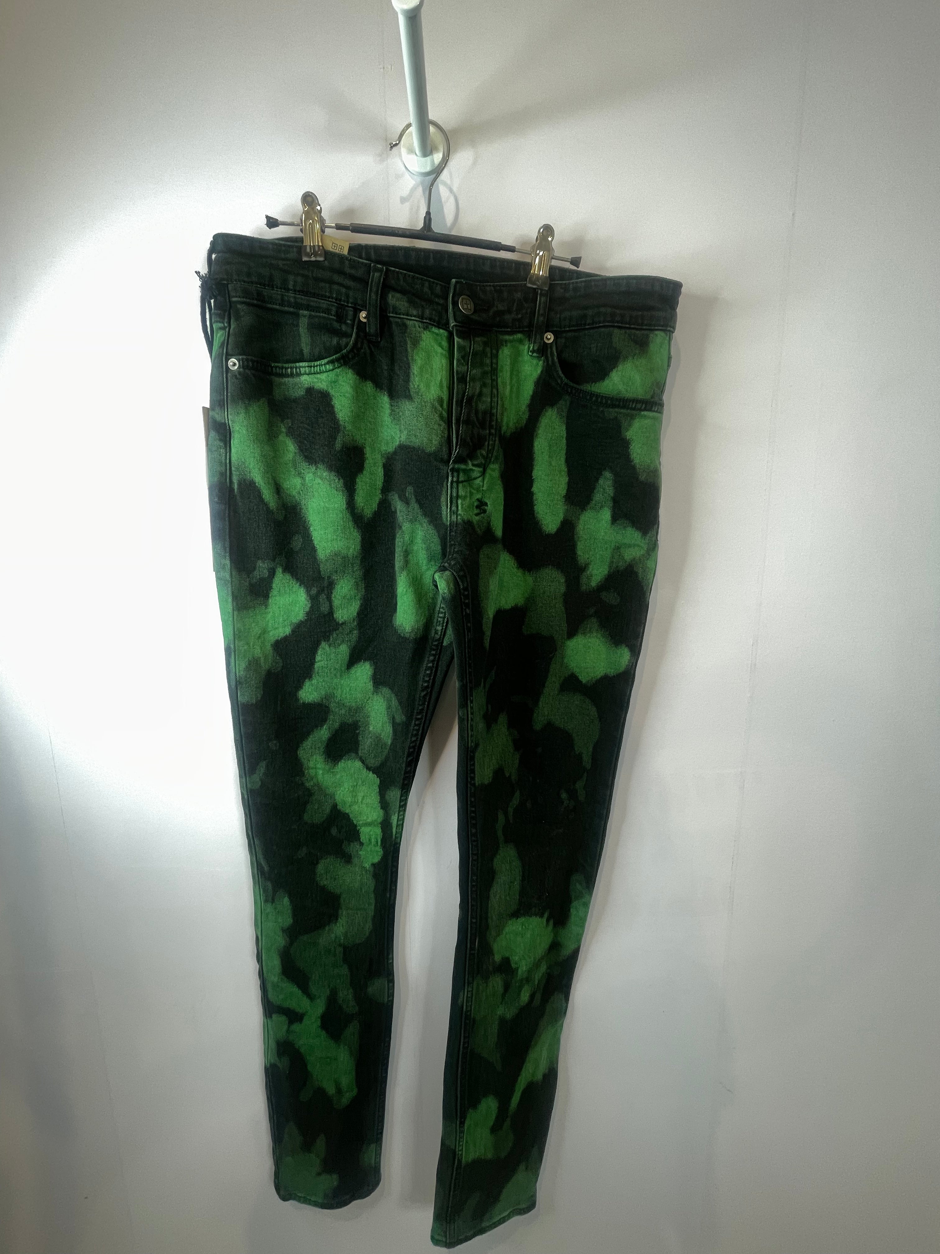 Ksubi Black & Green Jeans