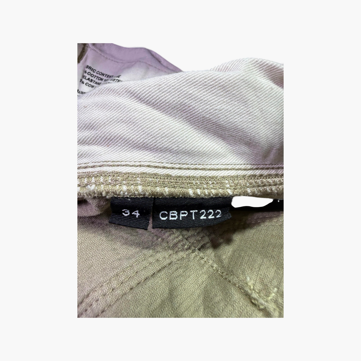Purple Brand Tan Bandana Corduroy Jeans