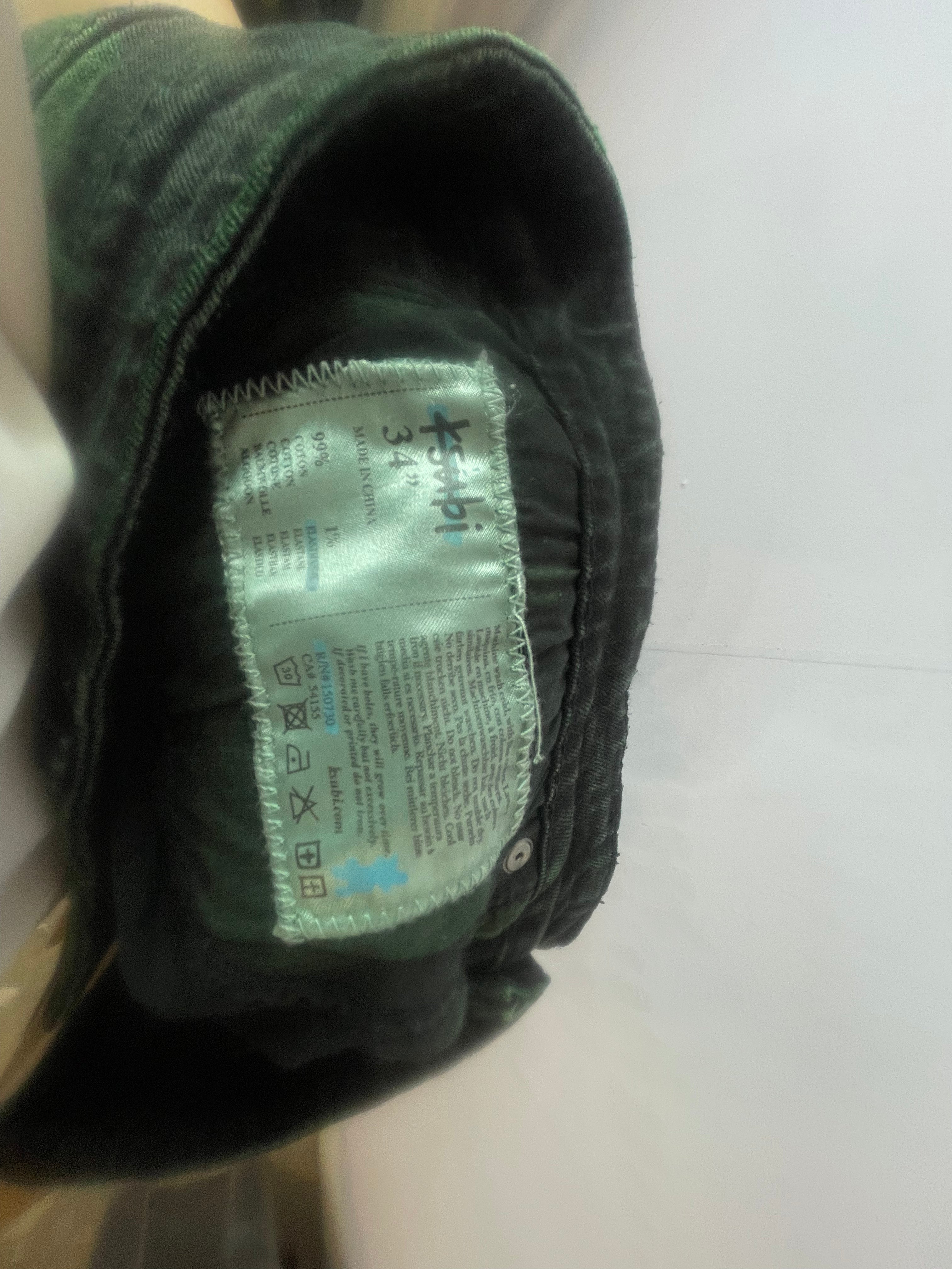 Ksubi Black & Green Jeans