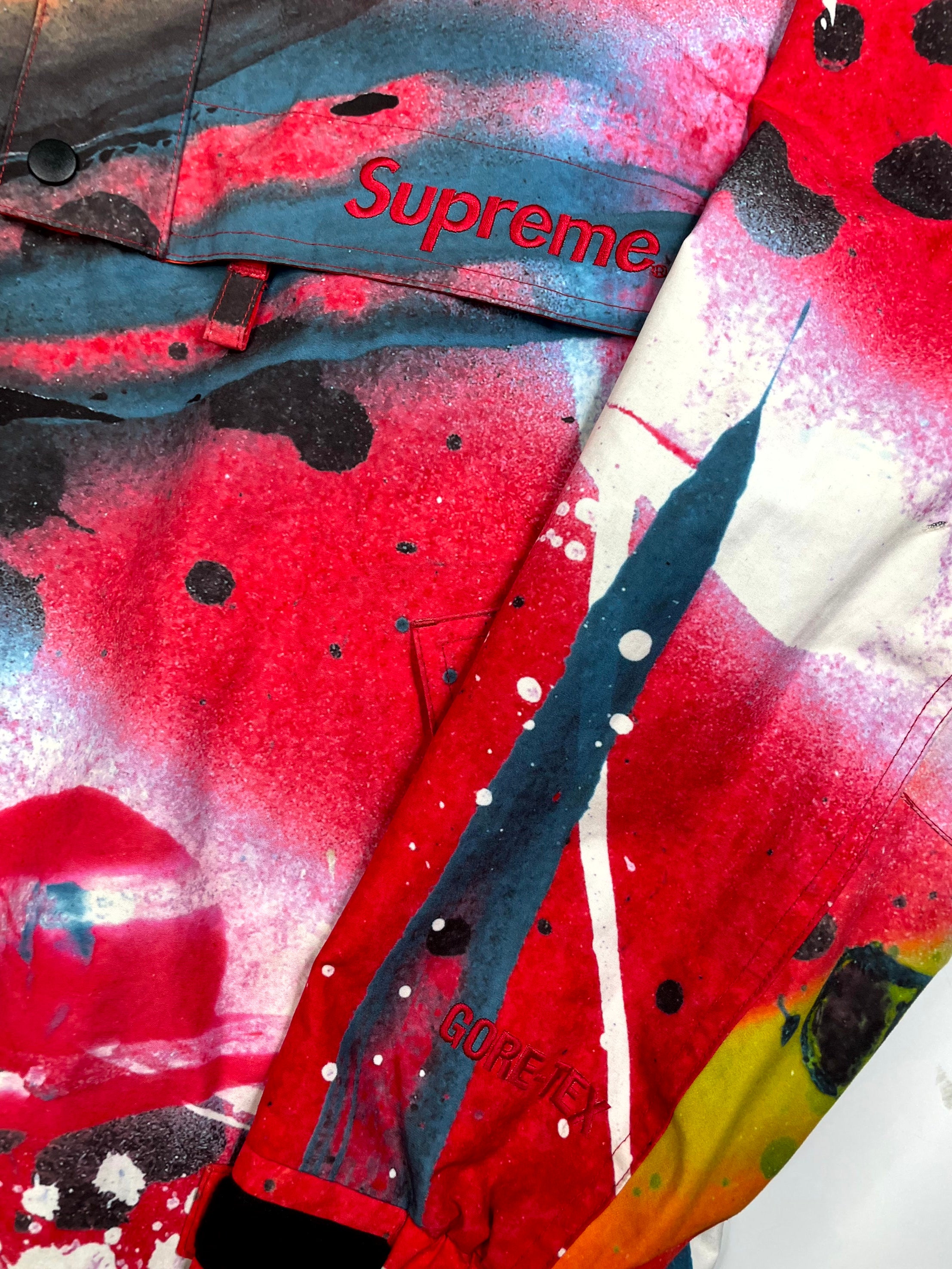 Supreme Gore-Tex Rammellzee Anorak Red Jacket