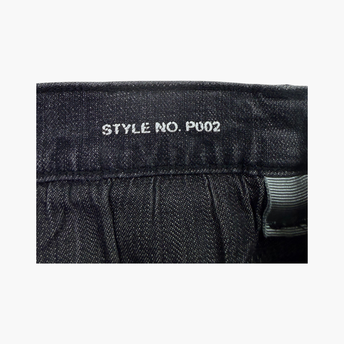 Purple Brand Black Wash Ripped Jeans
