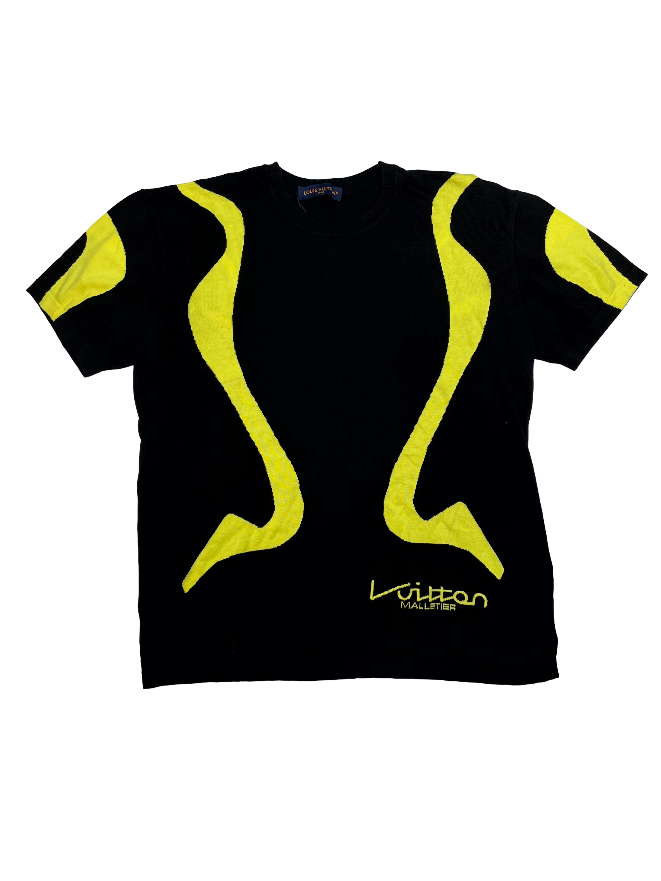 LV Cashmere Black & Yellow Tee