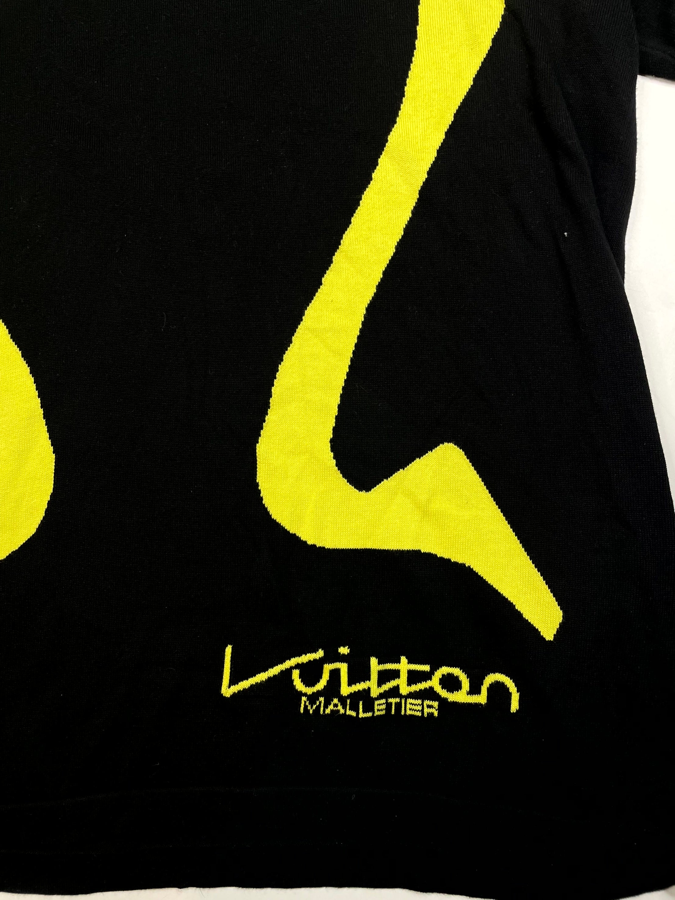 LV Cashmere Black & Yellow Tee
