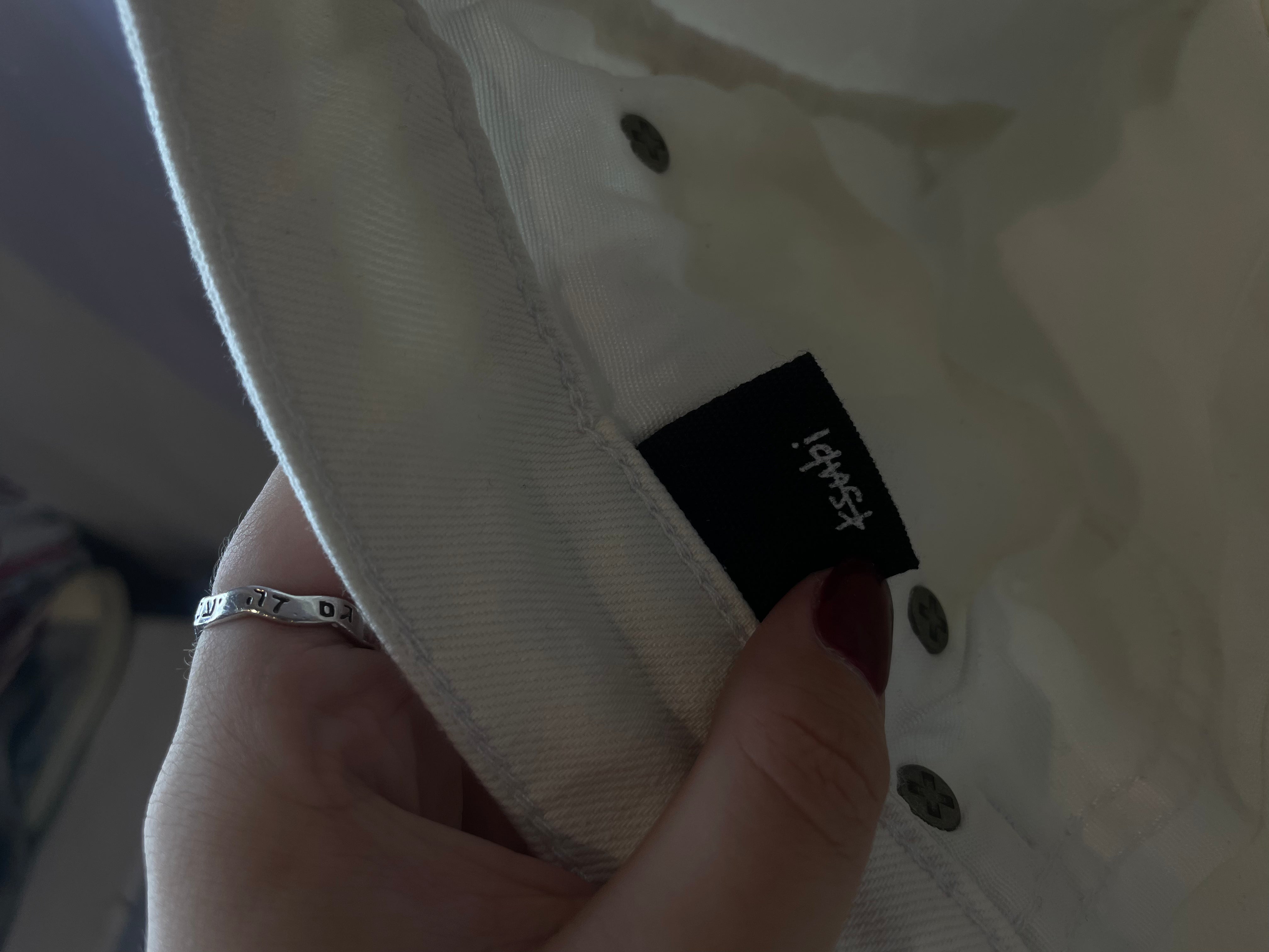 Ksubi White Rhinestone Jeans