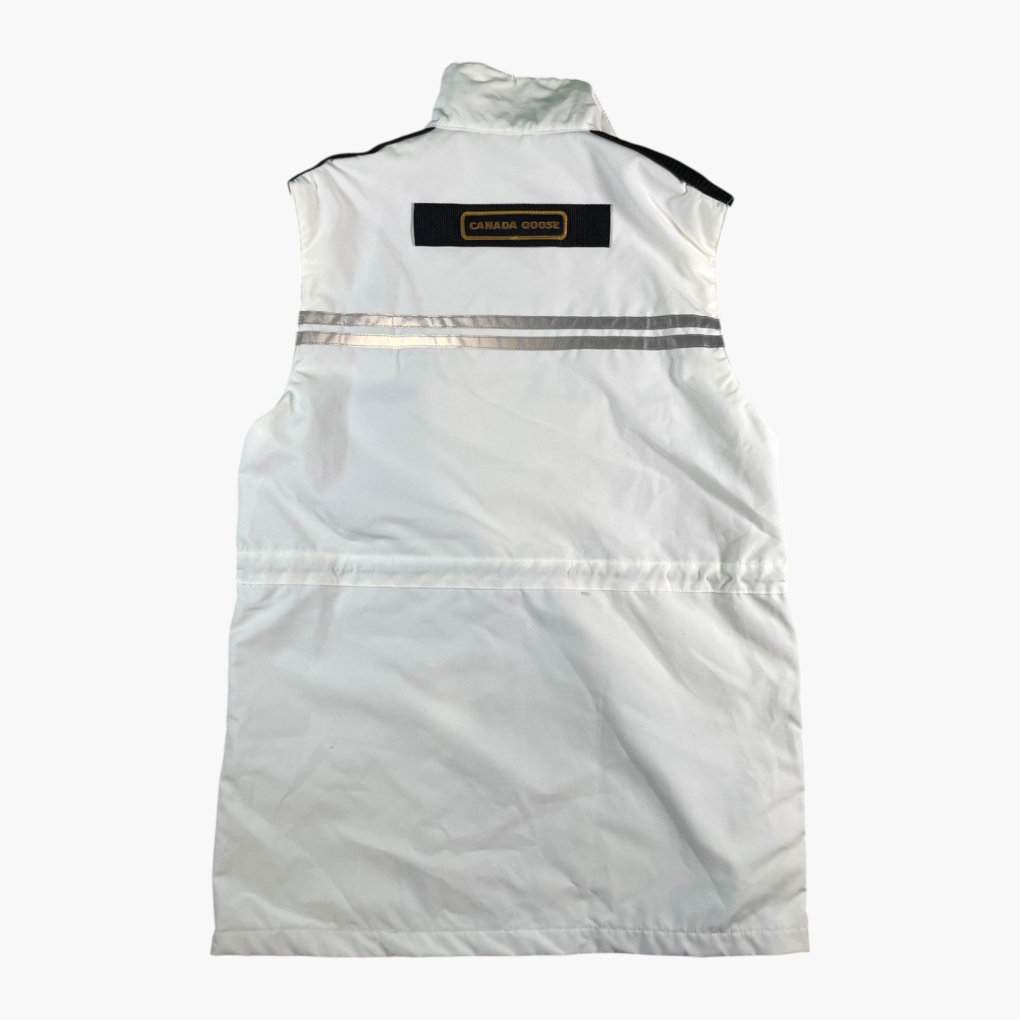 Canada Goose White Tactical Cargo Vest