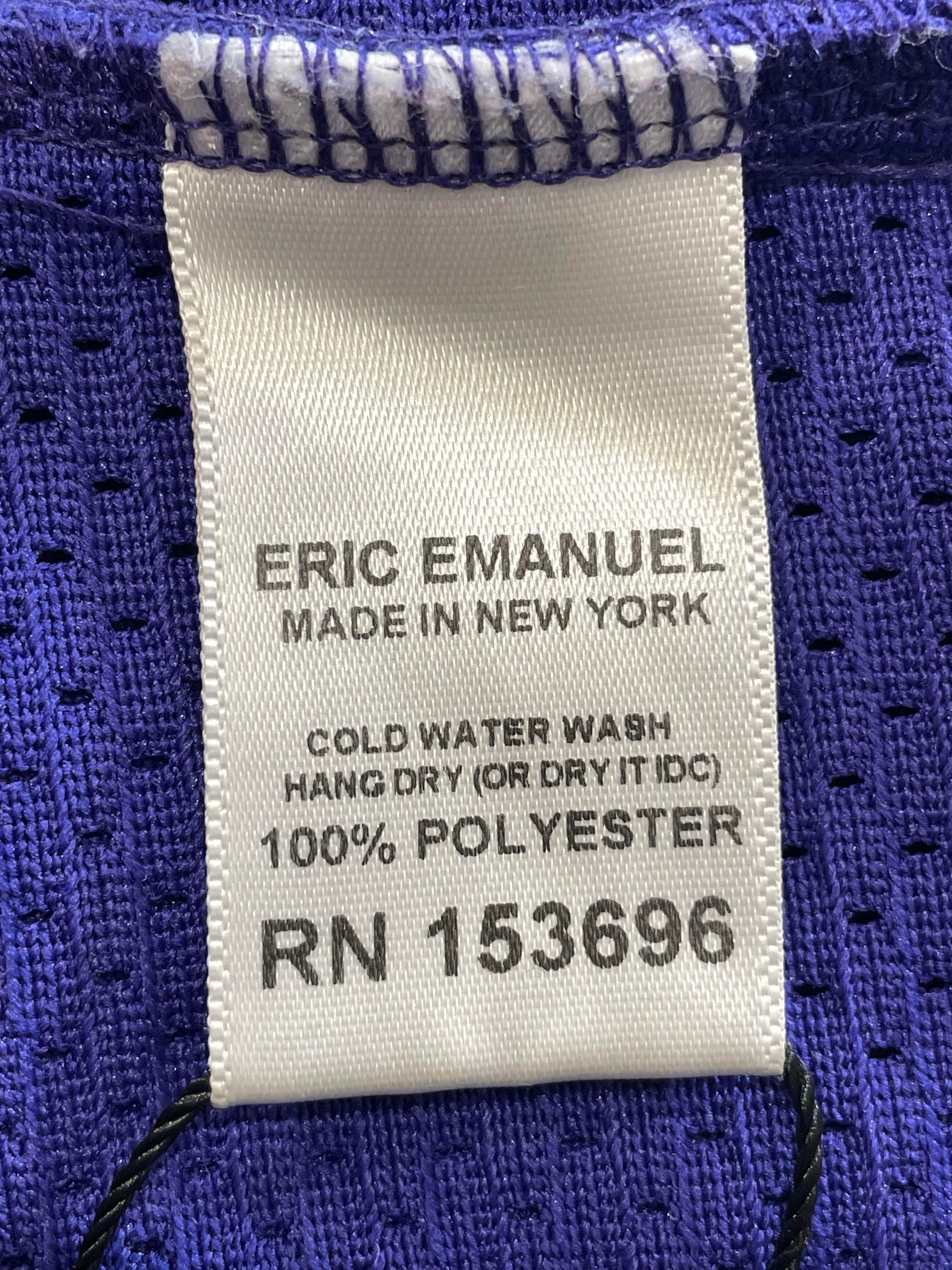 Eric Emanuel x Reebok Purple & Yellow Shorts