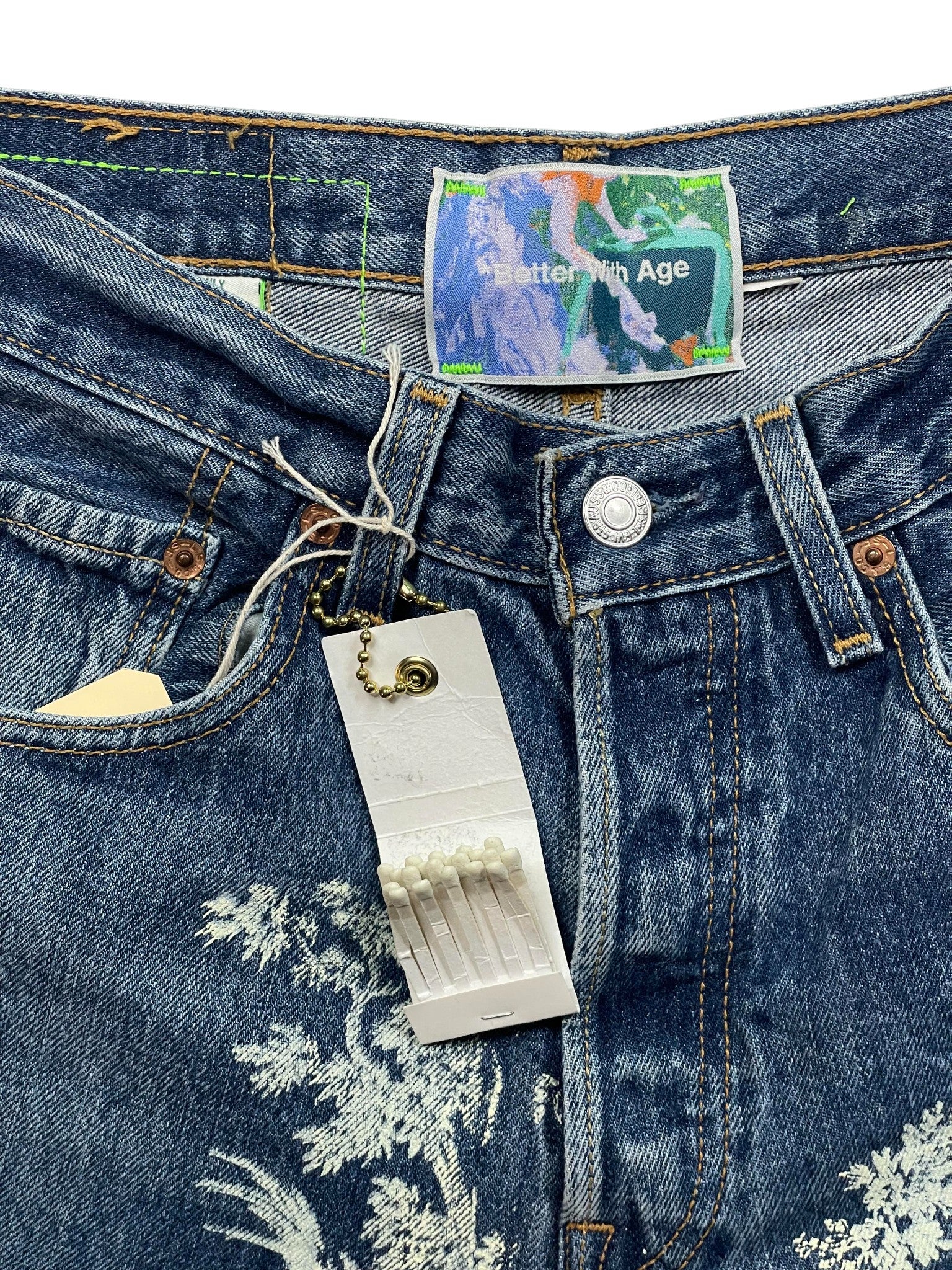 Better With Age 'Teresa' Denim Shorts