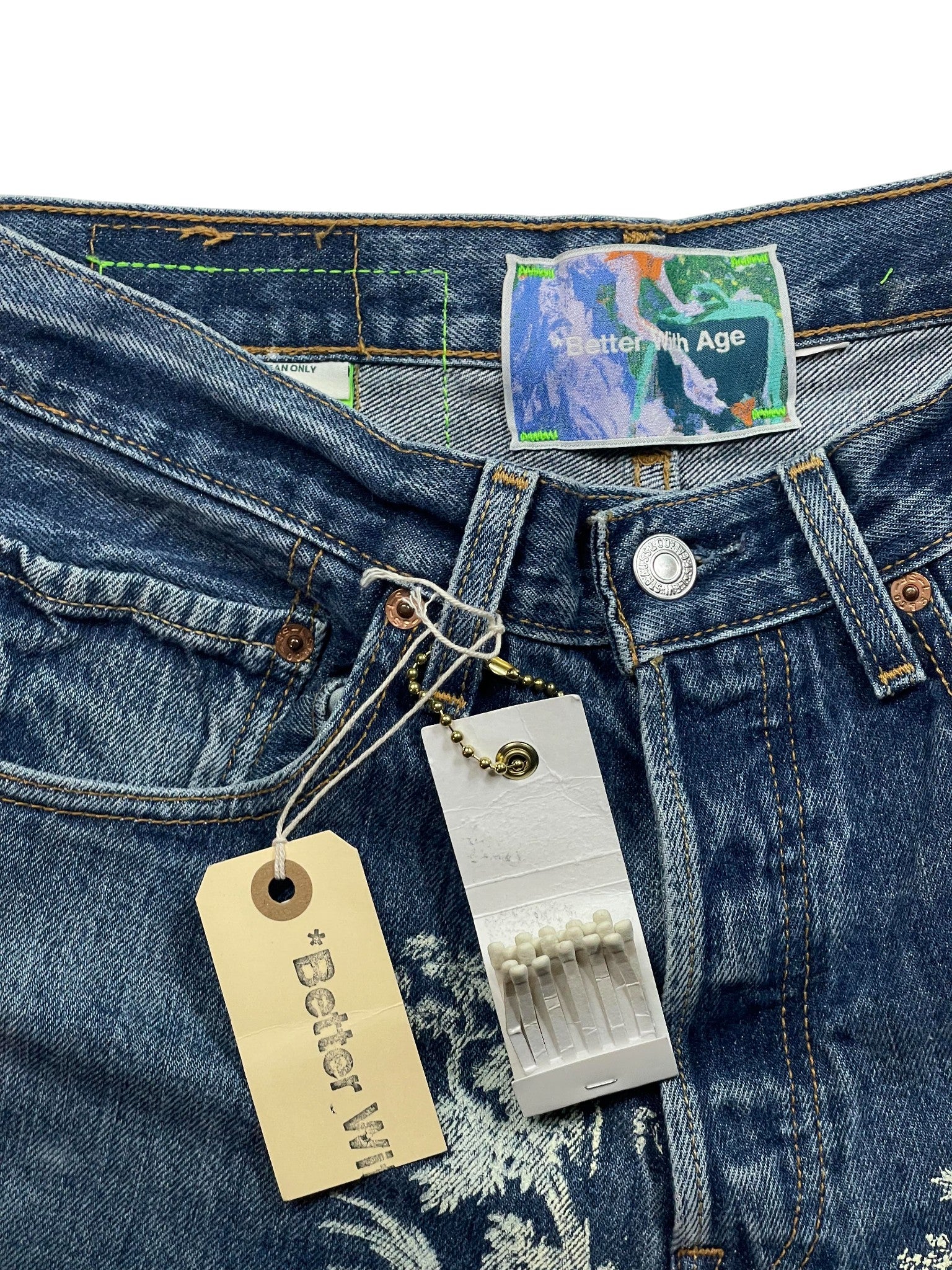 Better With Age 'Teresa' Denim Shorts