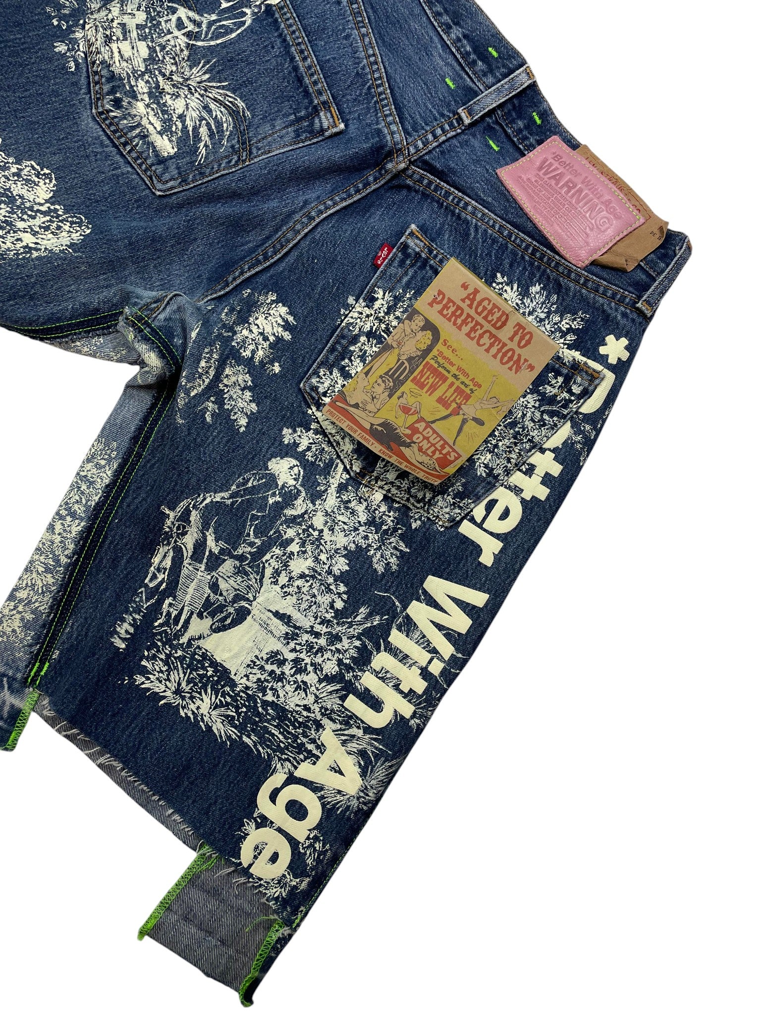 Better With Age 'Teresa' Denim Shorts