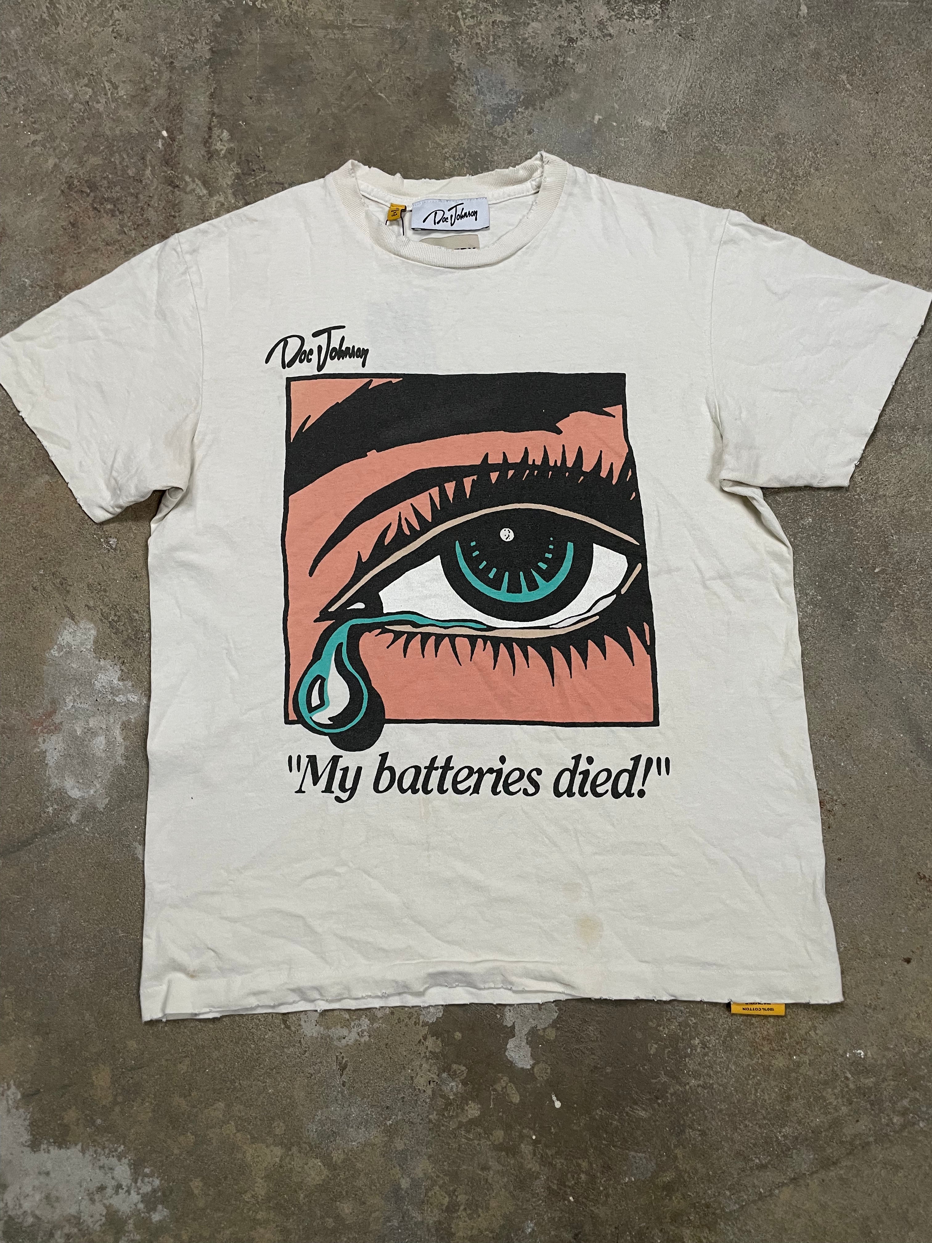 Gallery Dept Doc Johnson Tee Cream Used Small