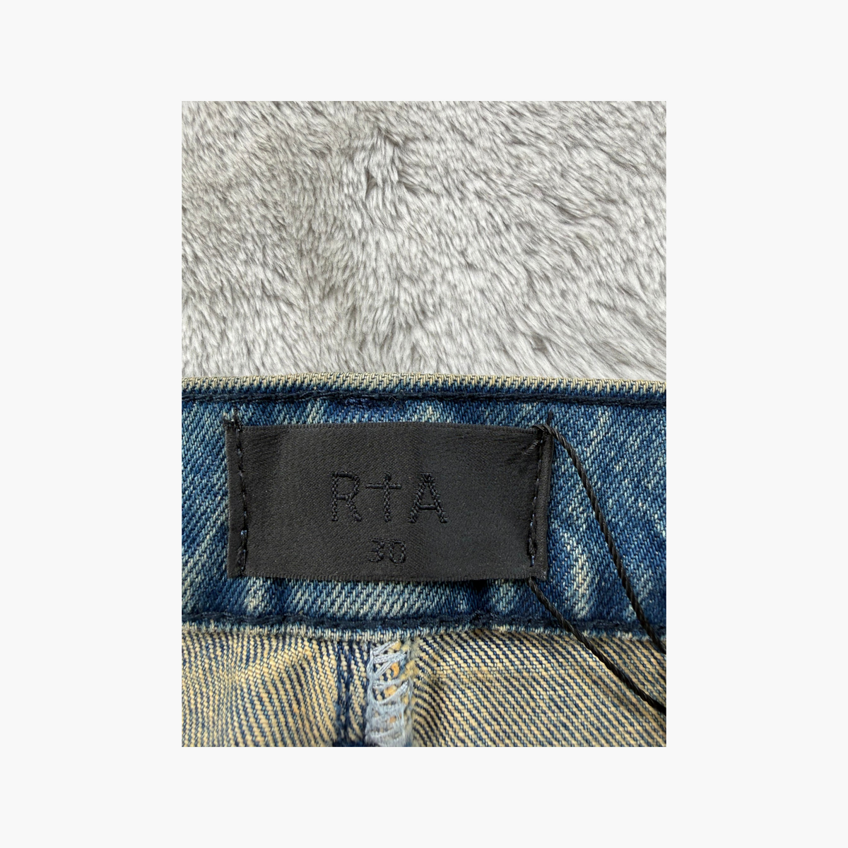 RTA Vintage Wash Straight Leg Jeans