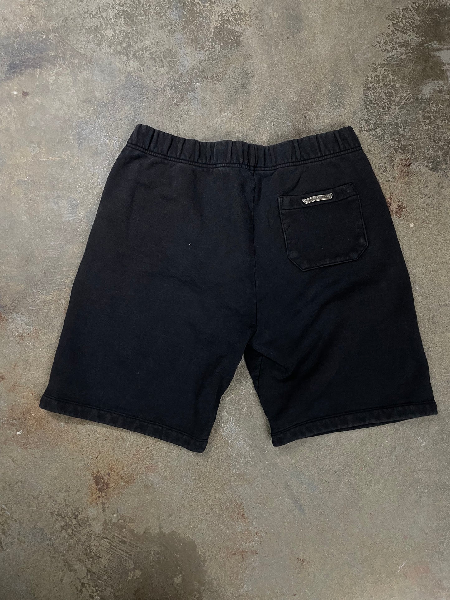 Chrome Hearts Cemetery Shorts Black Used XL