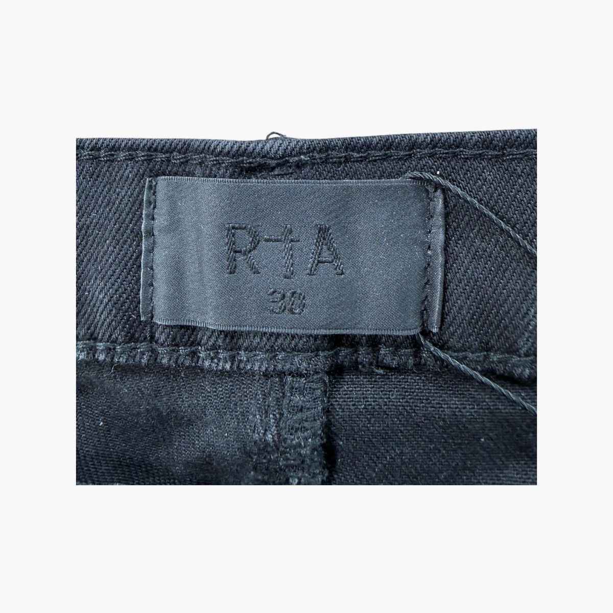 RTA Black Wash RIP Ripped Jeans