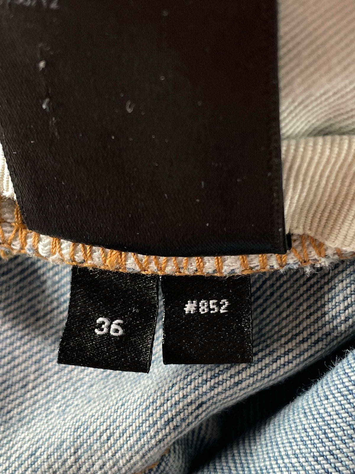 Amiri Mx1 Pink Crackle Light wash Jeans