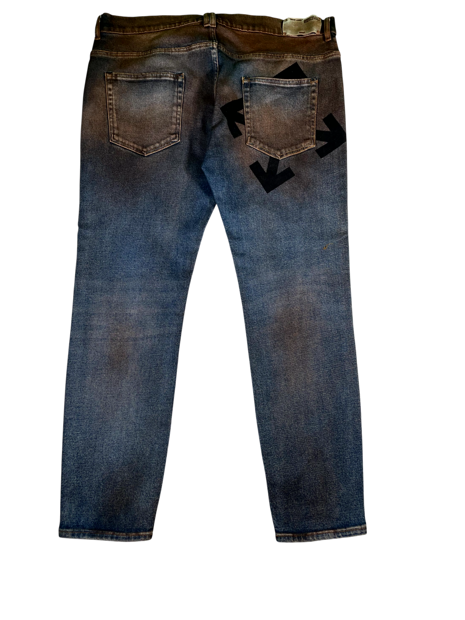 Off-White Arrow Rust Wash Jeans