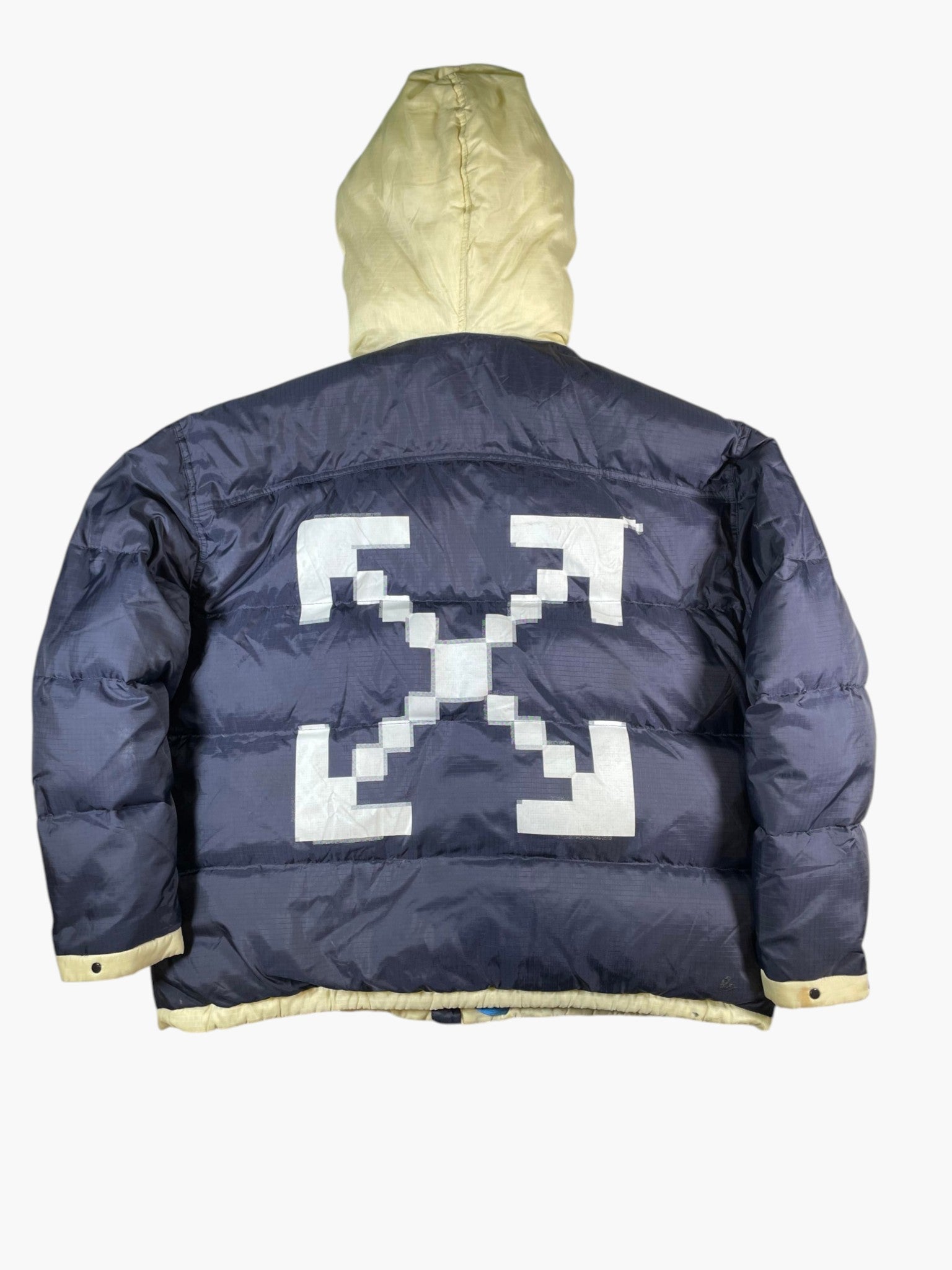 Off White Reversible Puffer Jacket