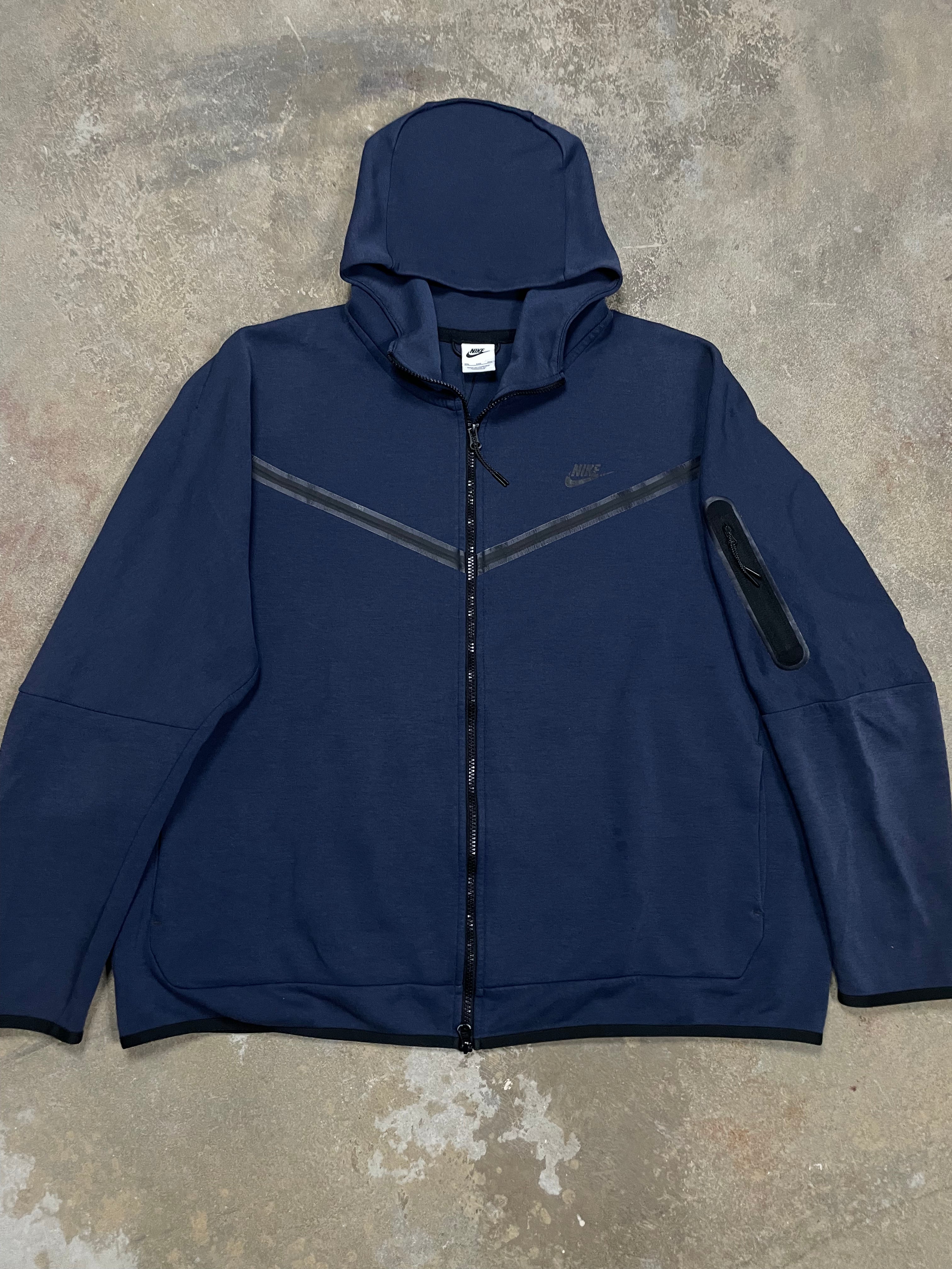 Nike Tech Zip Navy Used XXL