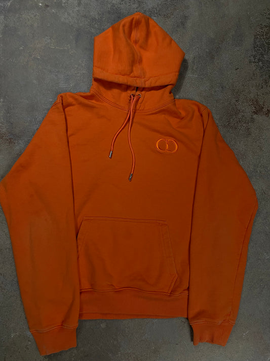 Dior CD Hoodie Orange Used XXL