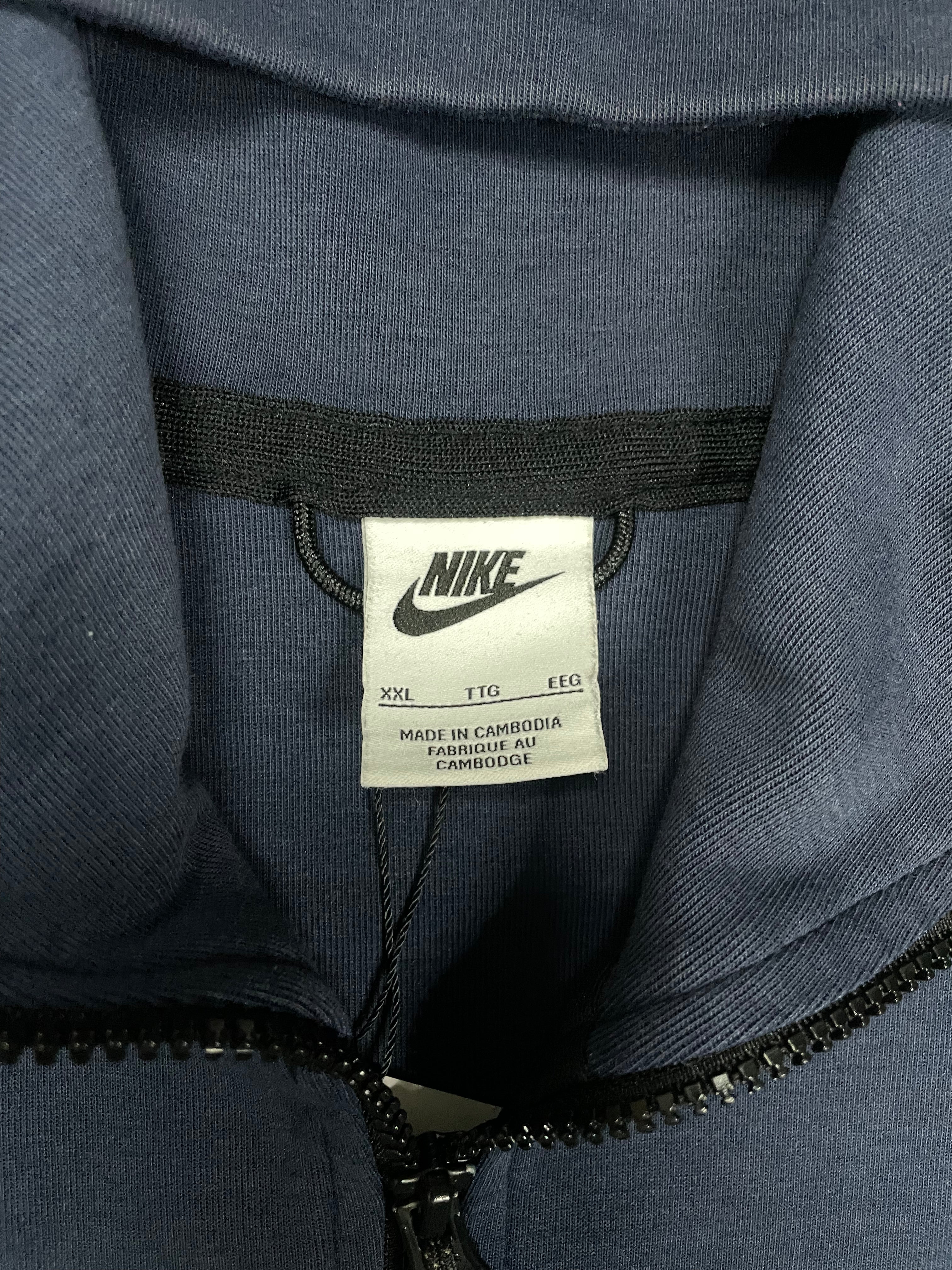 Nike Tech Zip Navy Used XXL