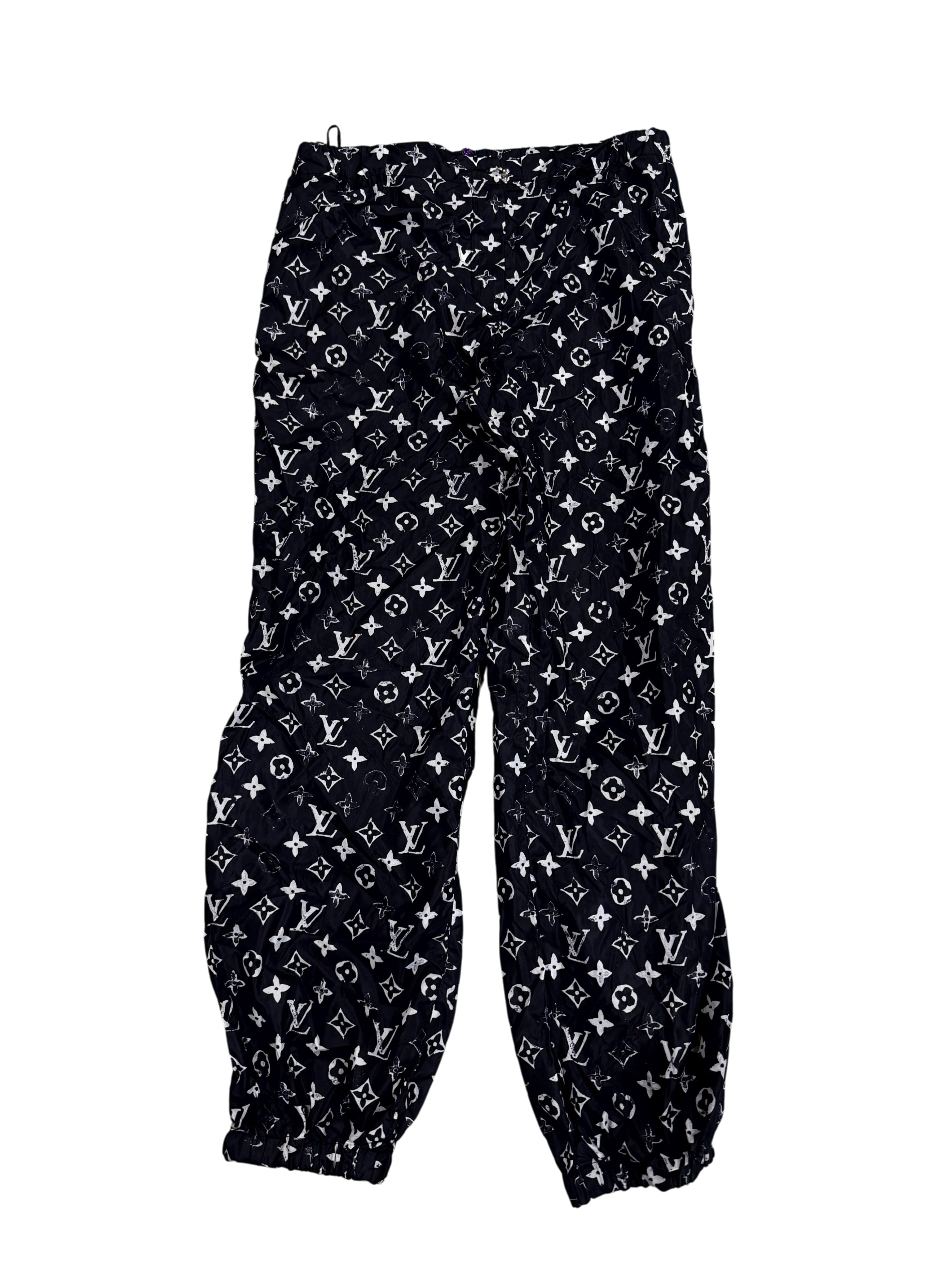 Louis Vuitton Monogram (Women's) Black Track Pants