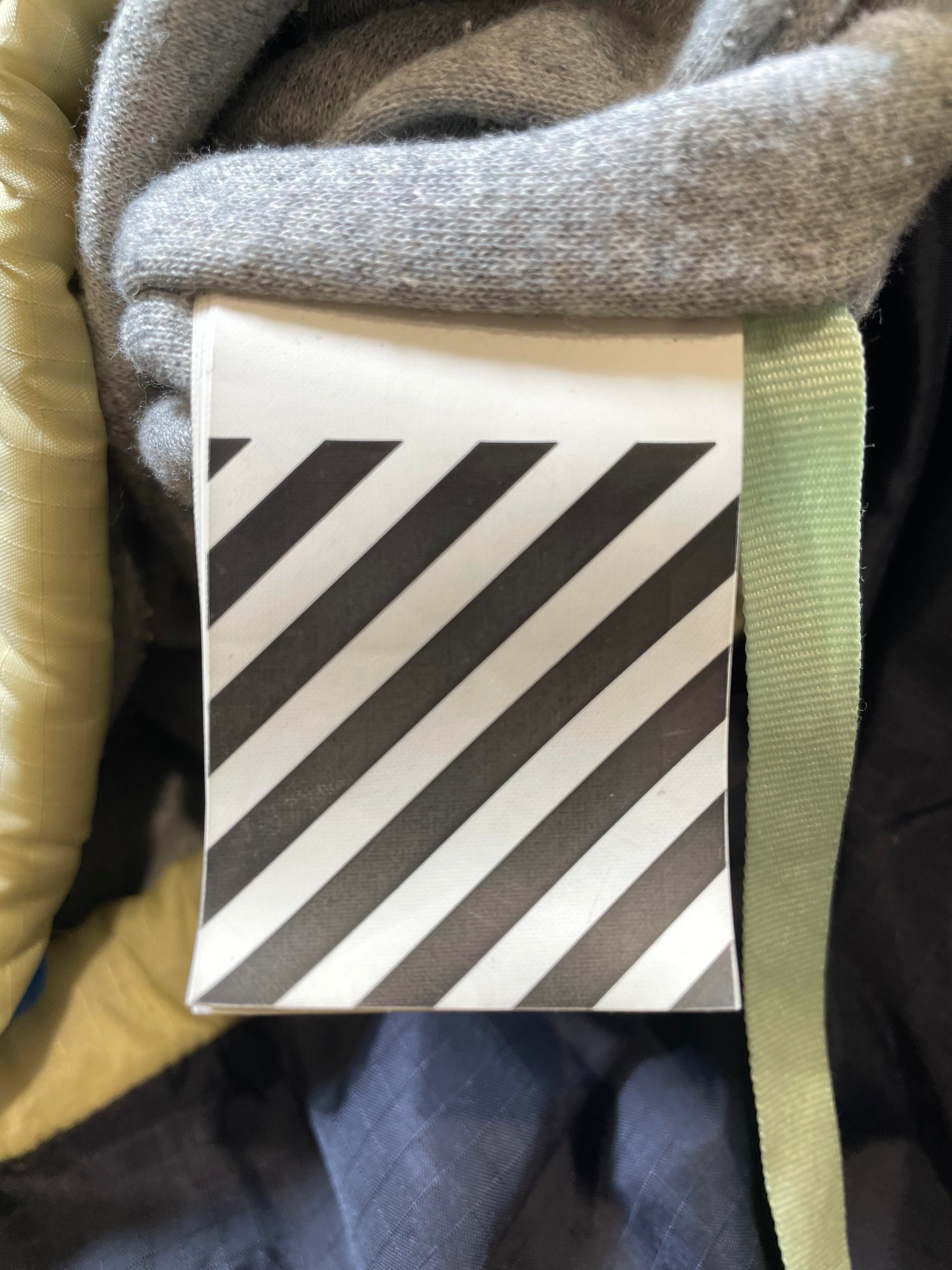 Off White Reversible Puffer Jacket