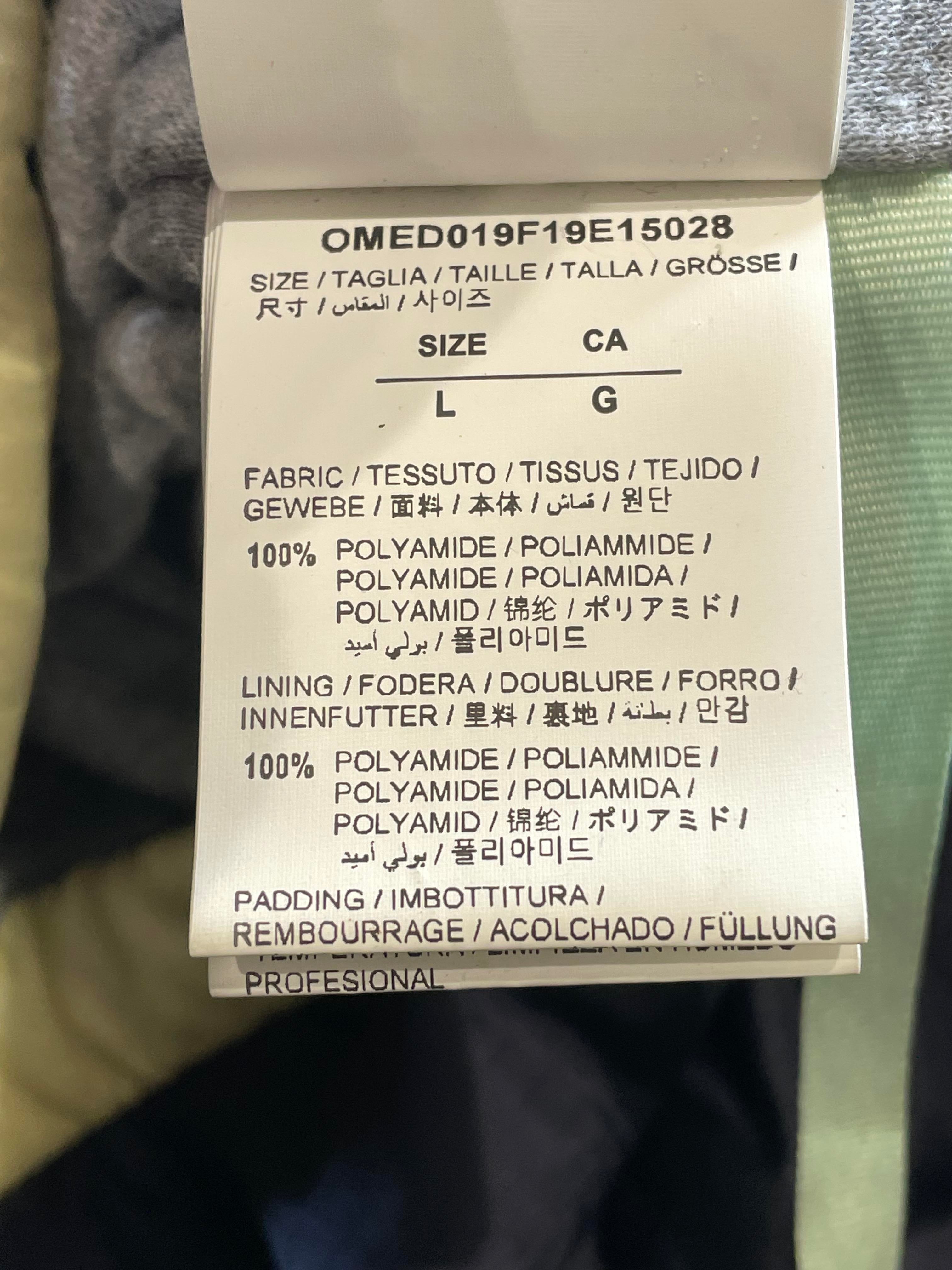 Off White Reversible Puffer Jacket