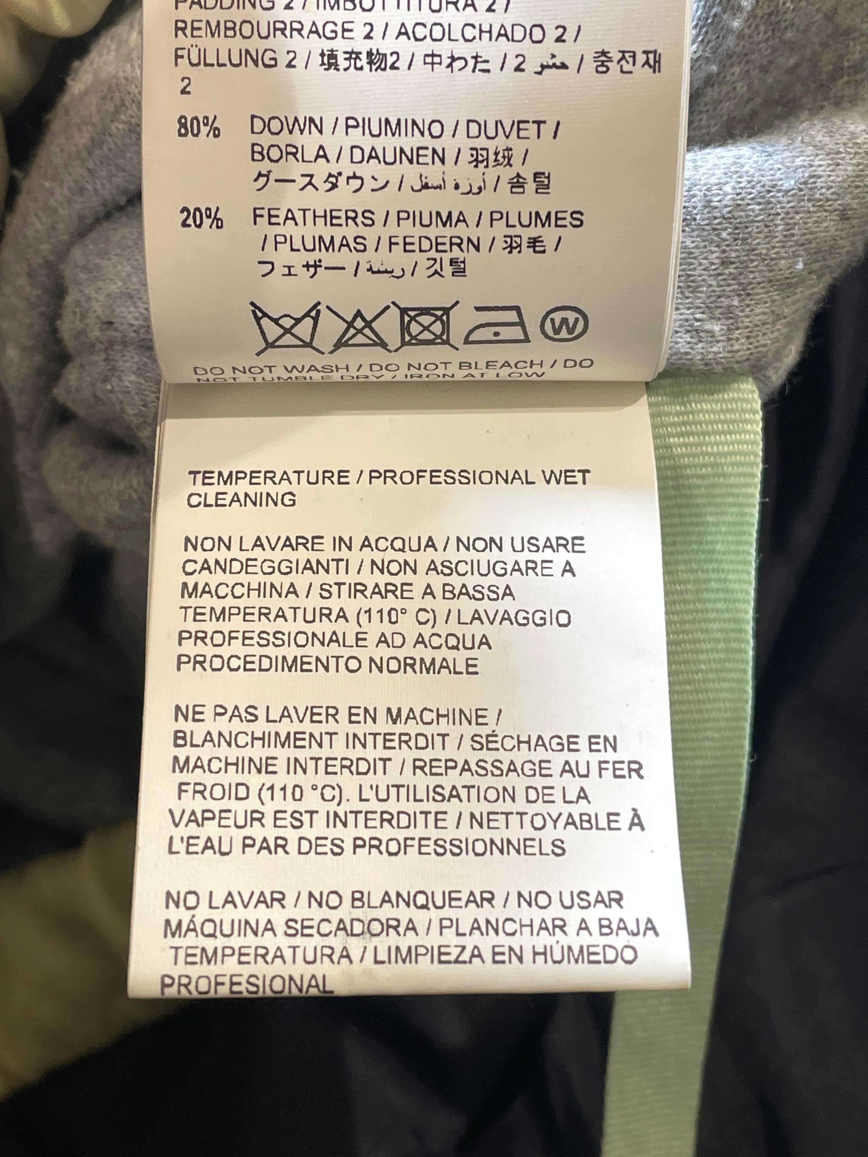 Off White Reversible Puffer Jacket