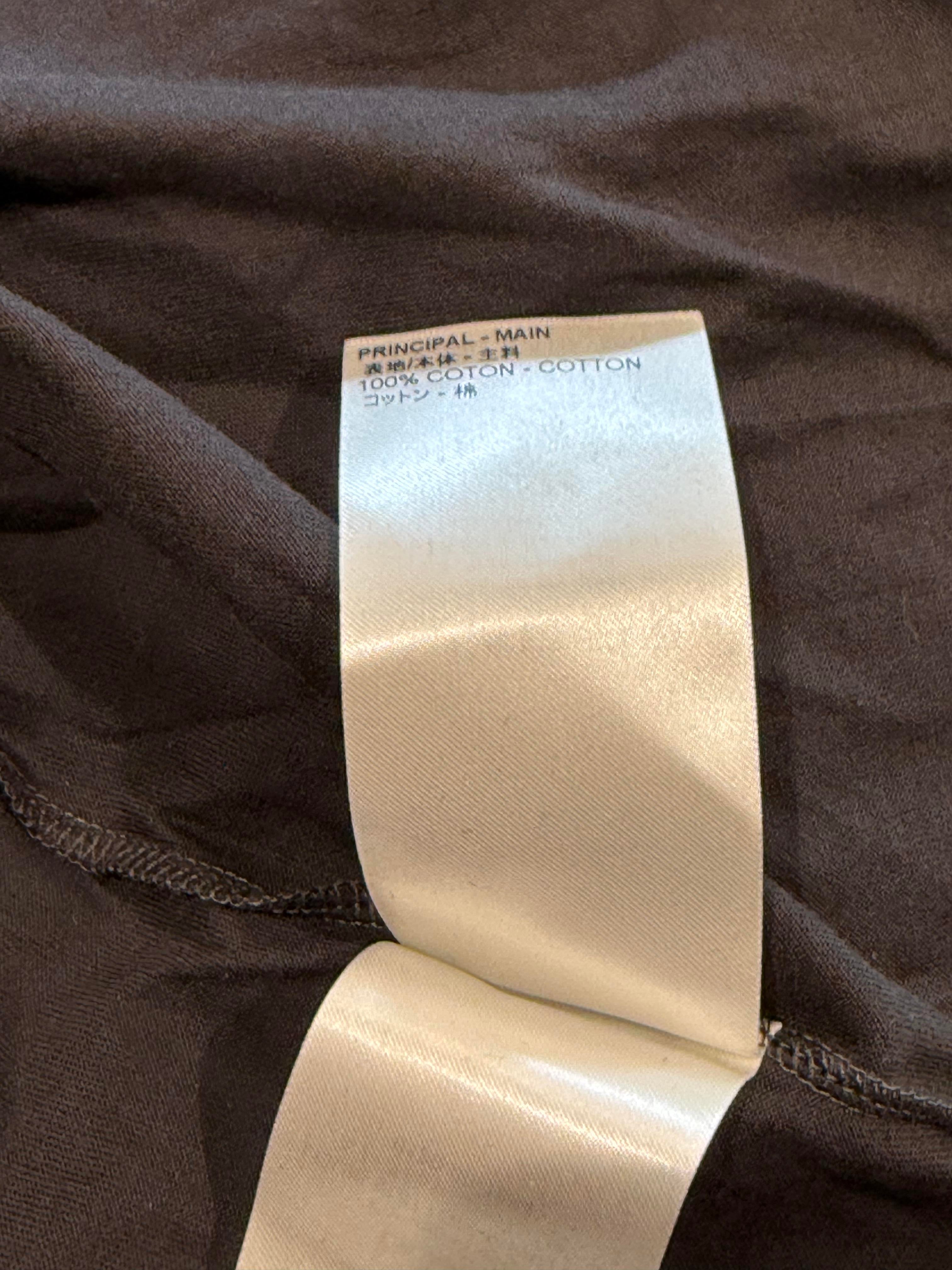 LV Pin Logo T-shirt Charcoal