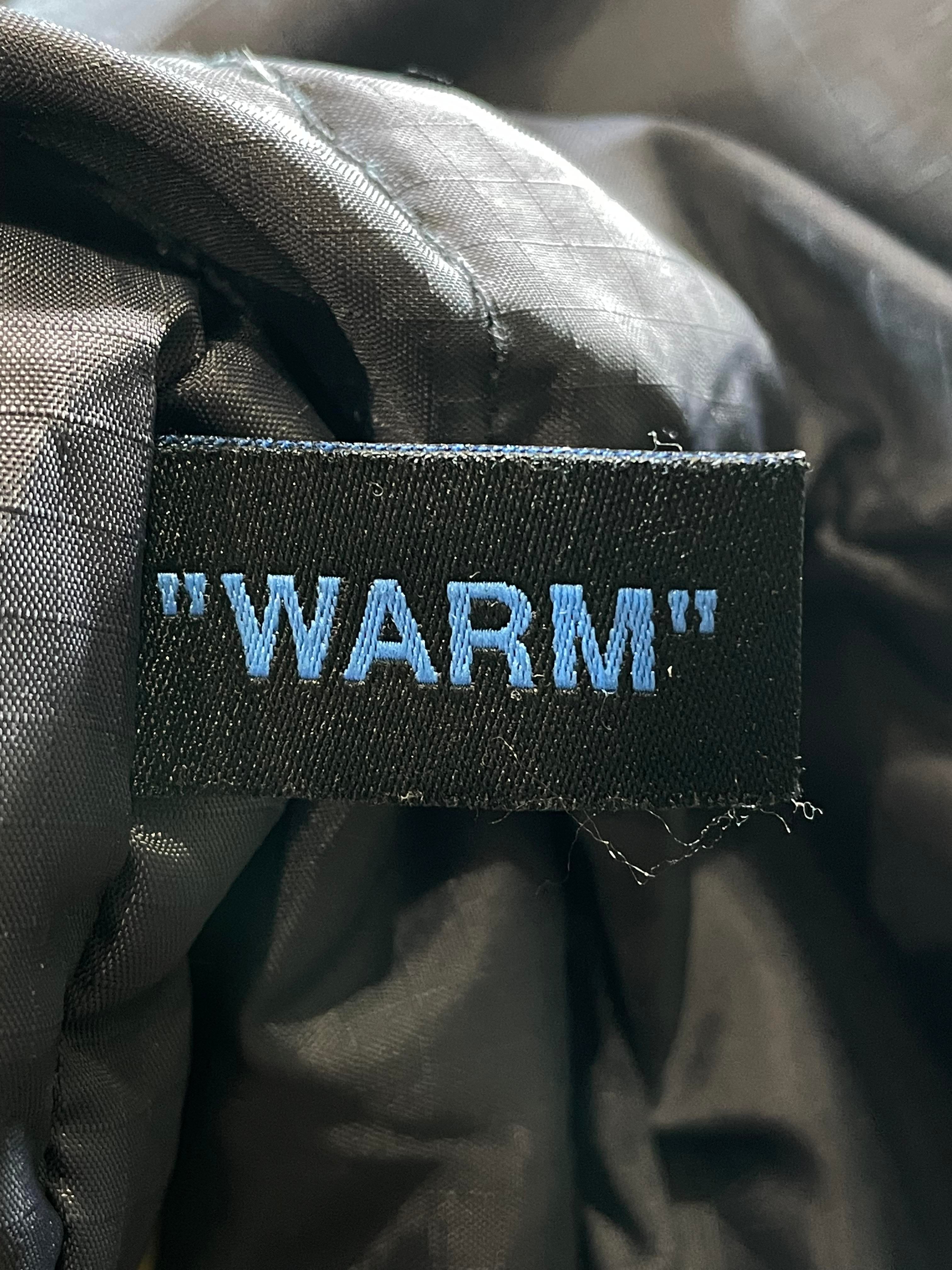 Off White Reversible Puffer Jacket