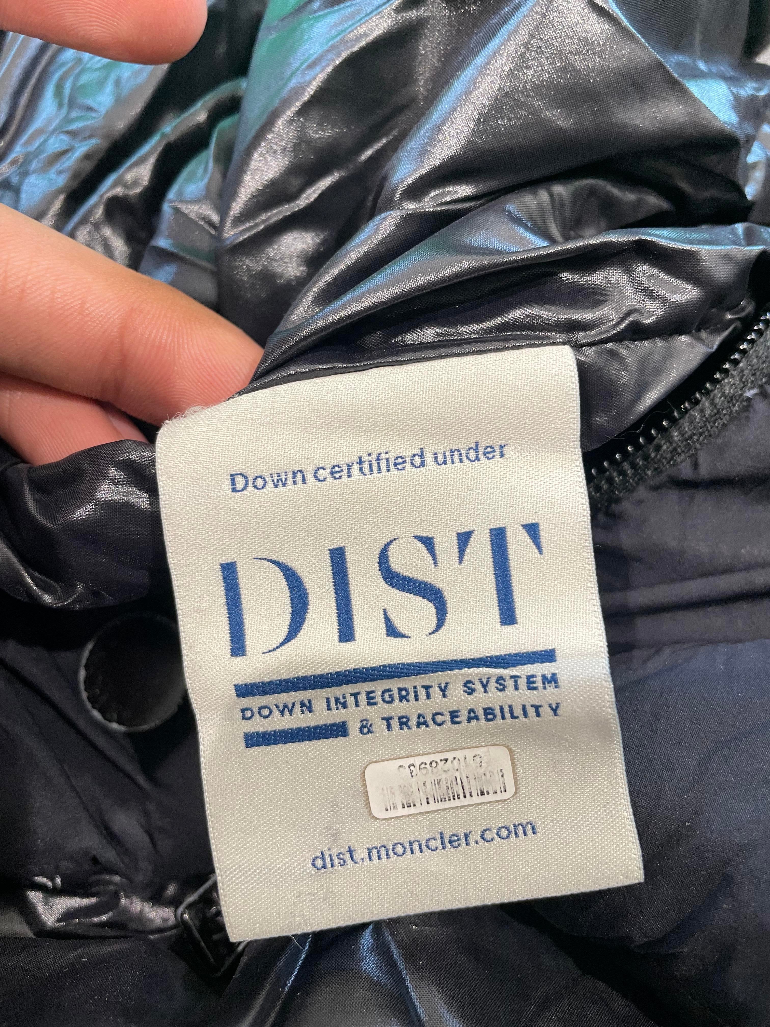 Moncler Puffer Hooded Black Jacket