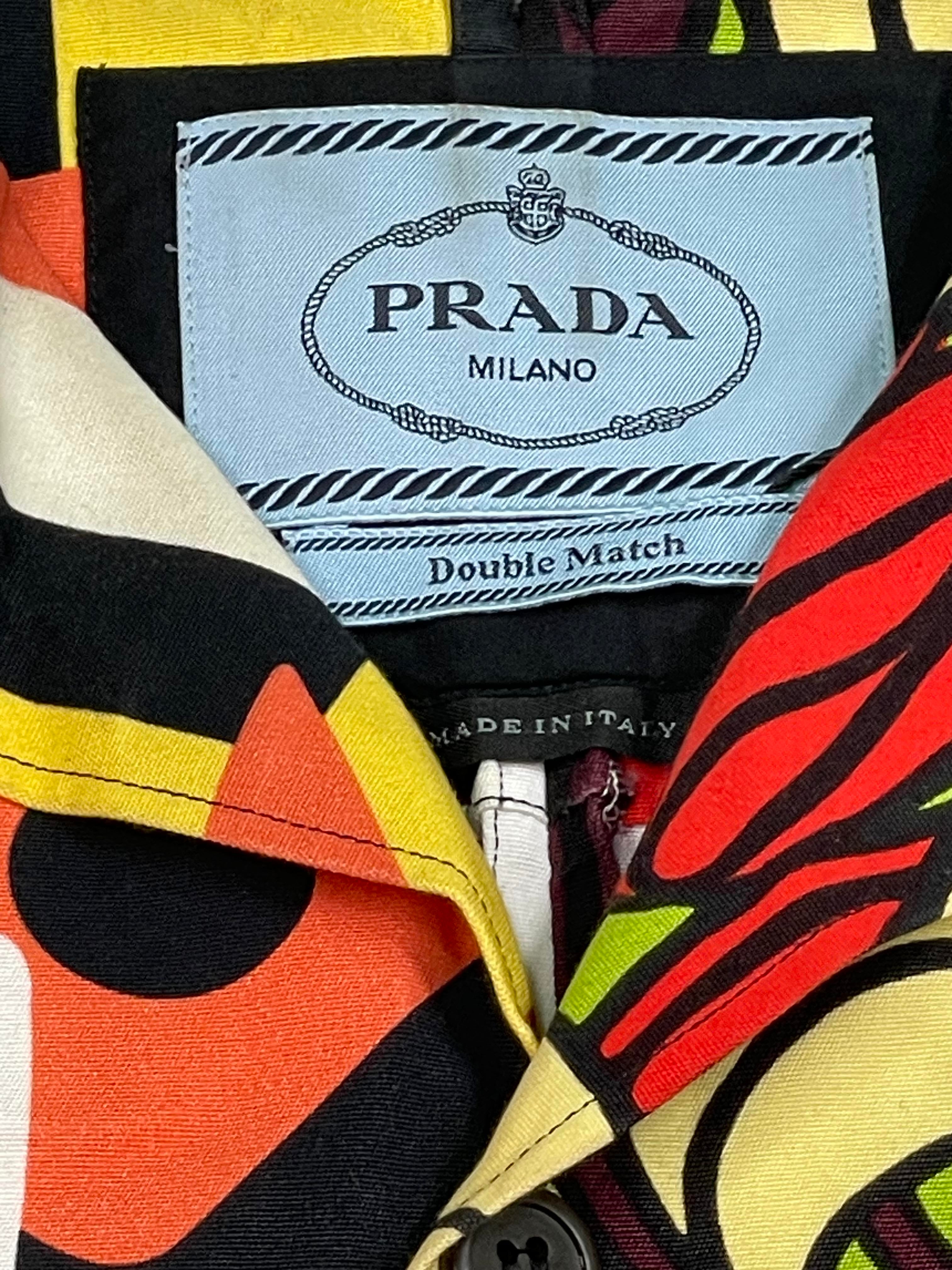 Prada Red & Yellow Double Match