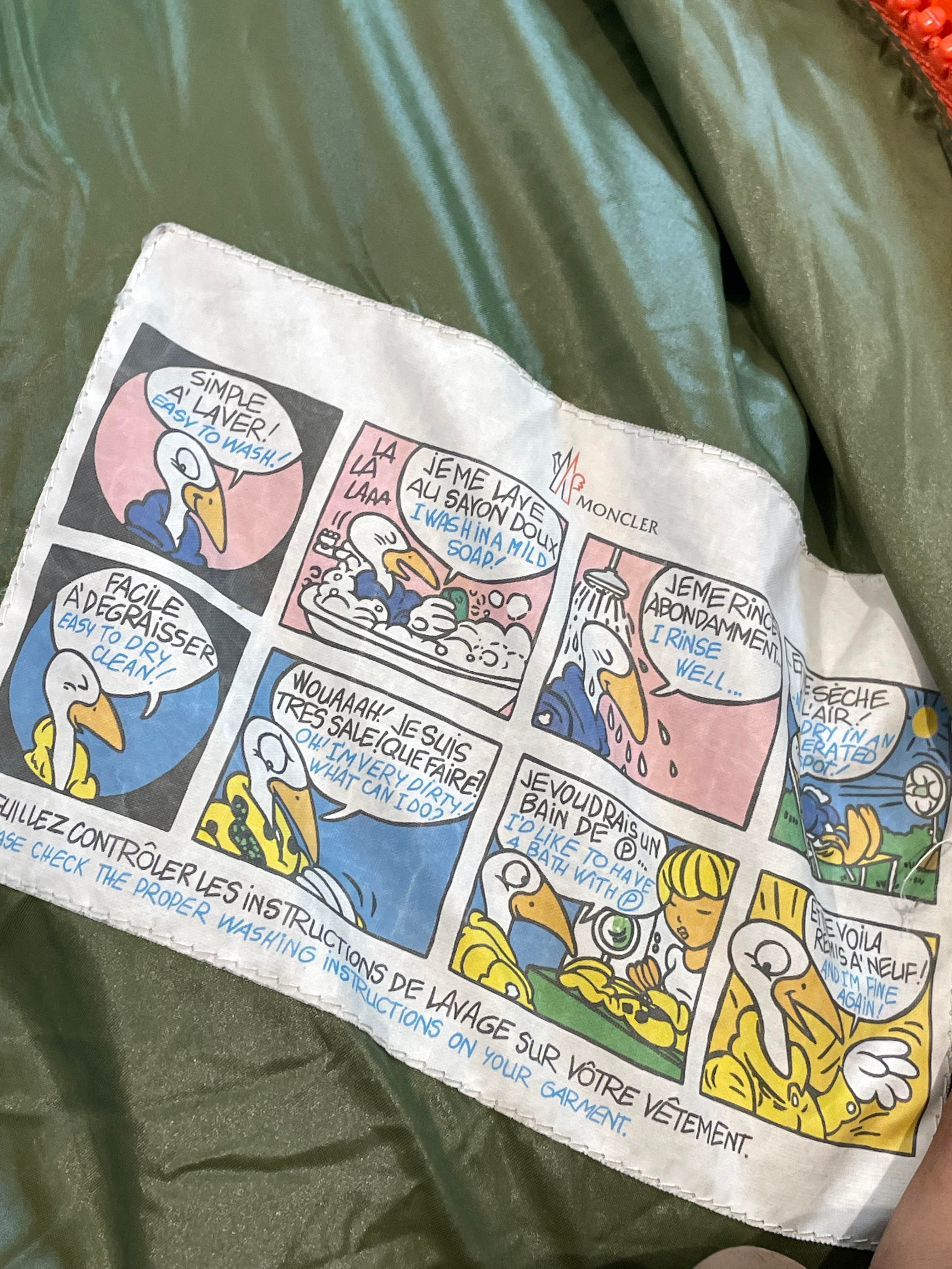 Moncler Maya Puffer Hooded Orange