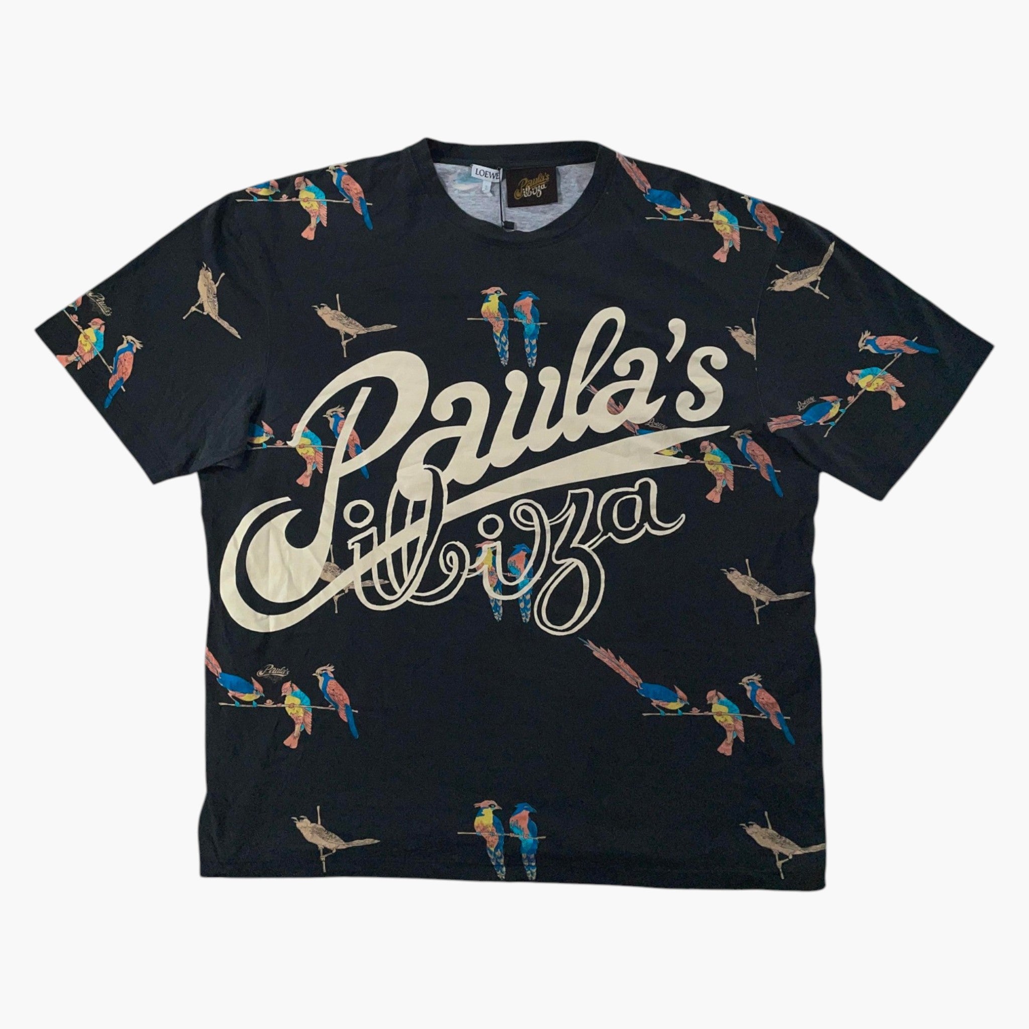 Loewe Bird Black Tee