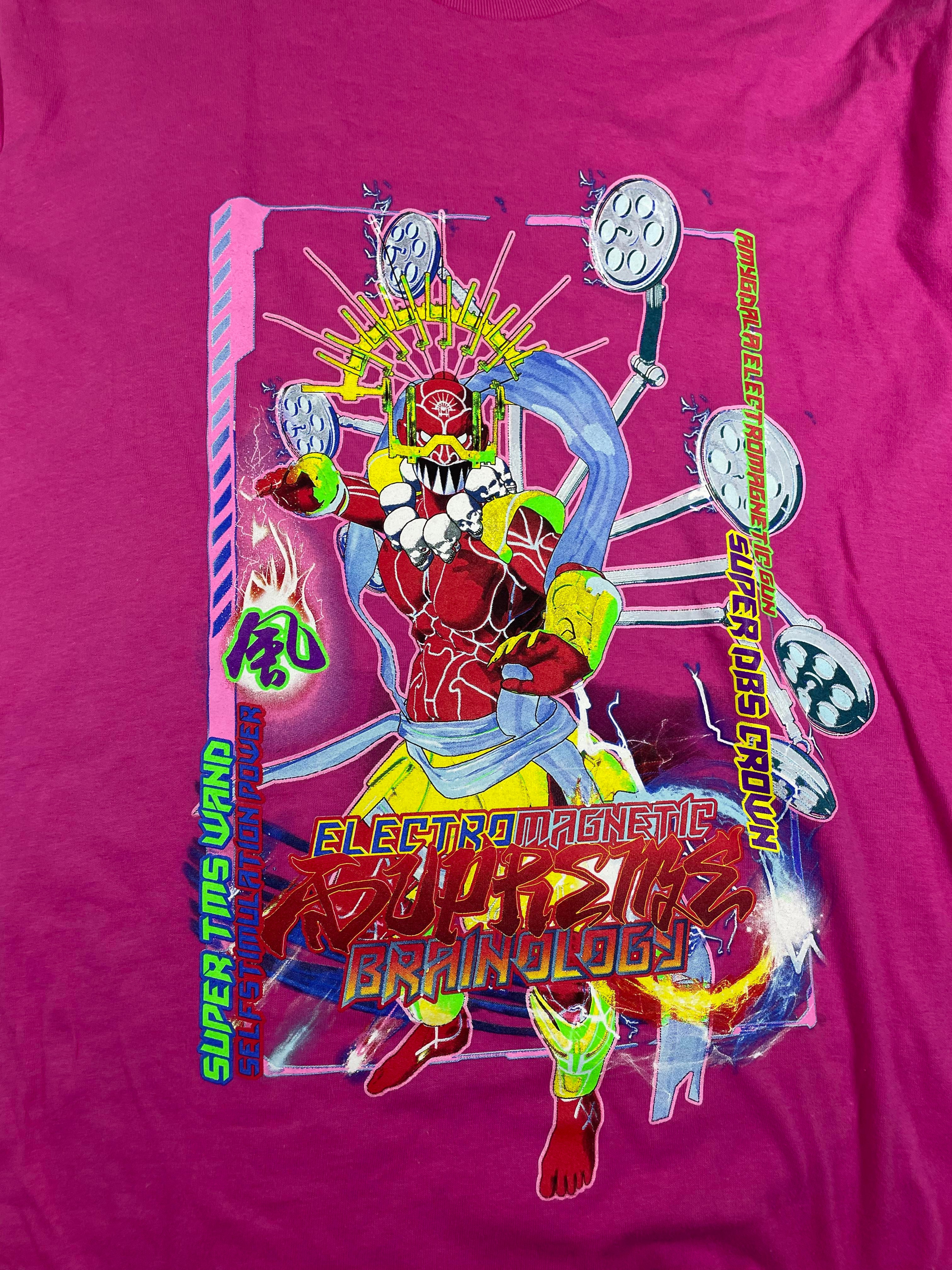 Supreme 'Electro' Pink Tee