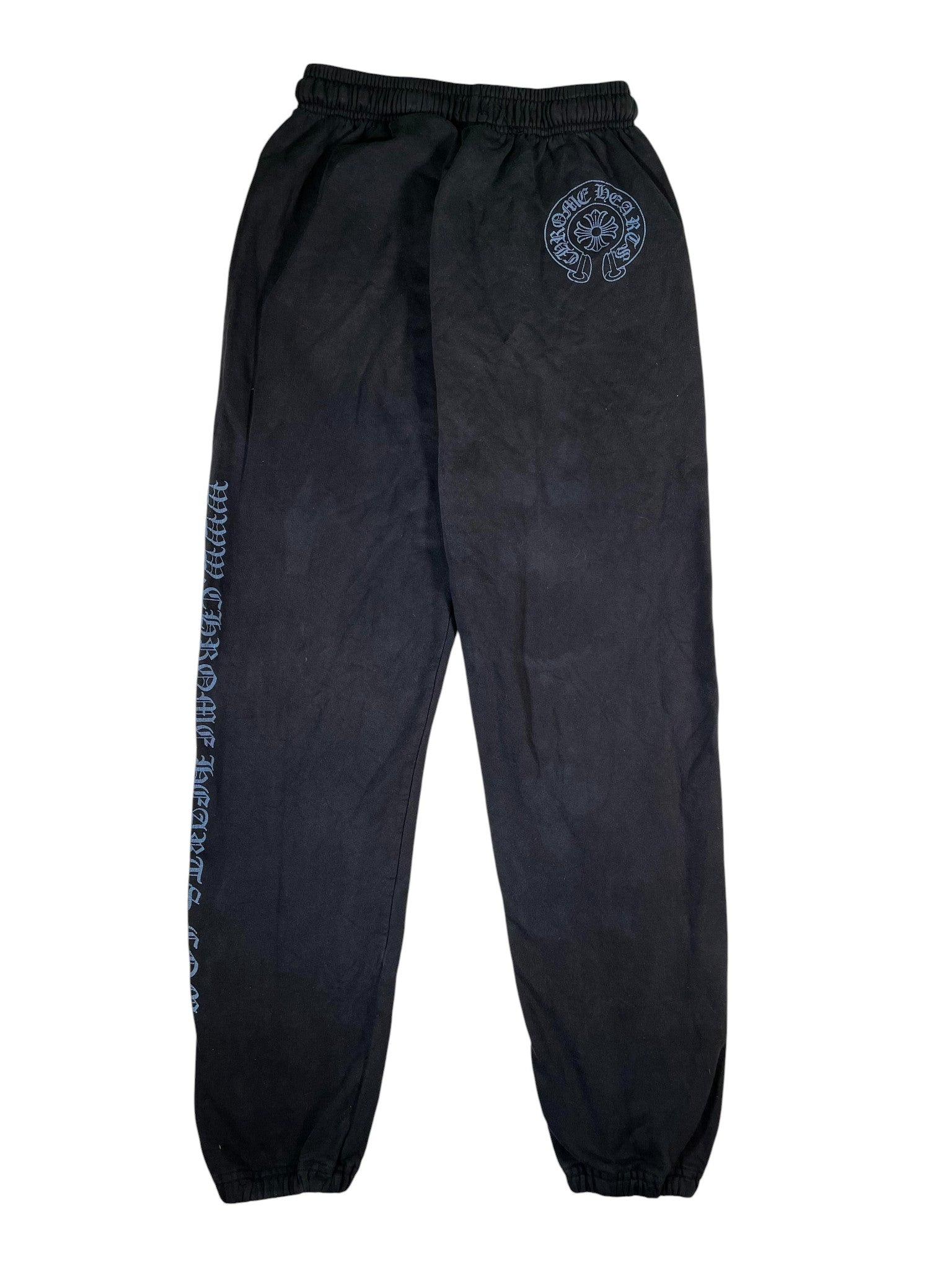Chrome Hearts 'Horseshoe' Black & Blue Sweats